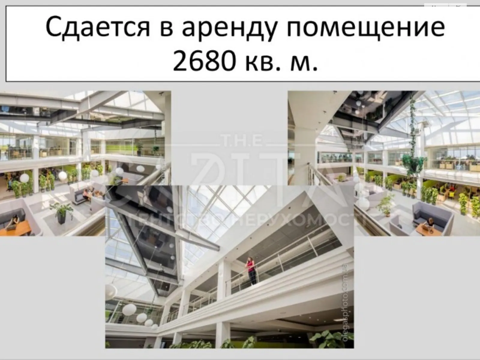 Здається в оренду об'єкт сфери послуг 2680 кв. м в 3-поверховій будівлі - фото 3