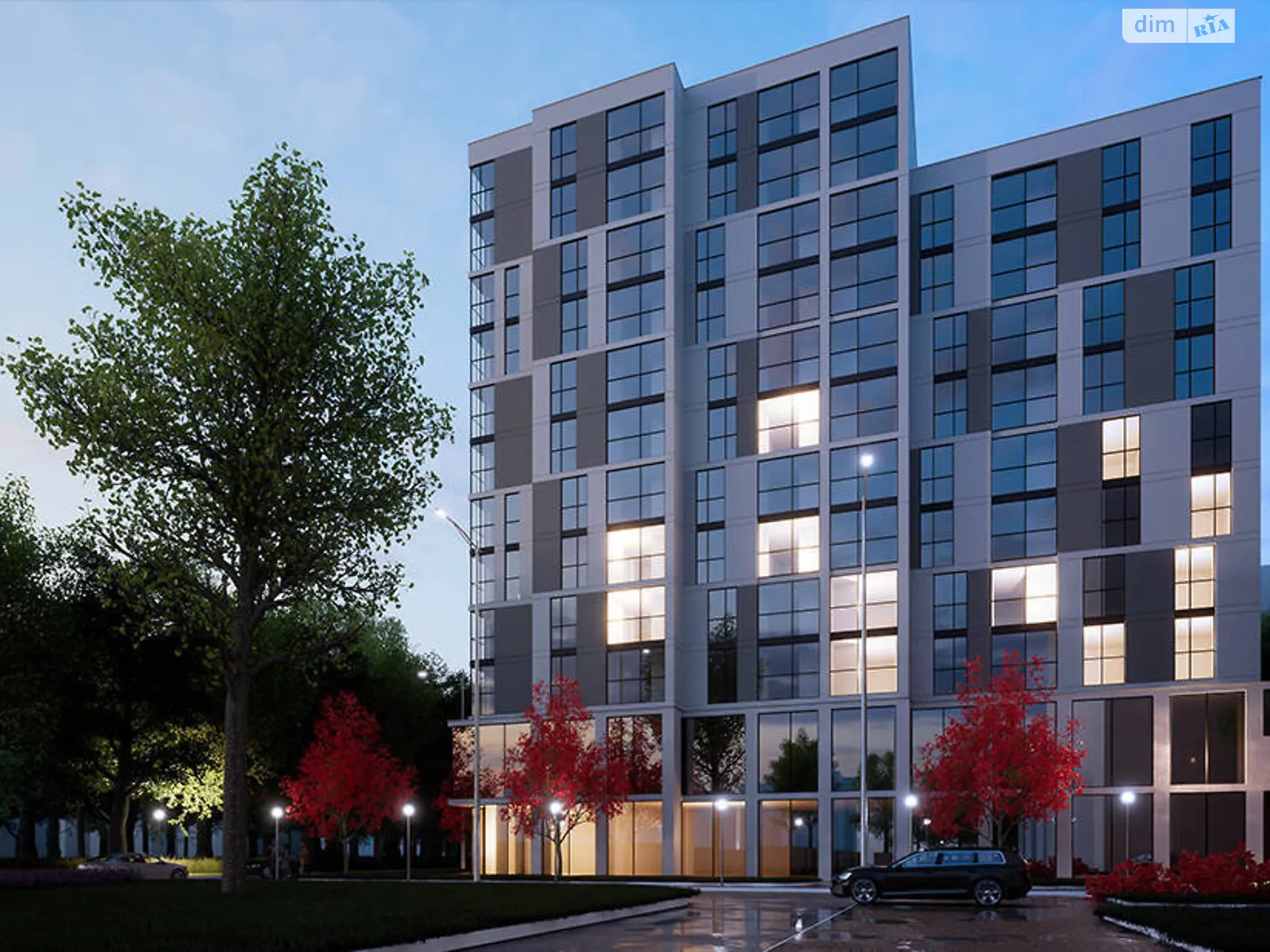 Продается 1-комнатная квартира 44.7 кв. м в Ивано-Франковске, ул. Хоткевича Гната - фото 1