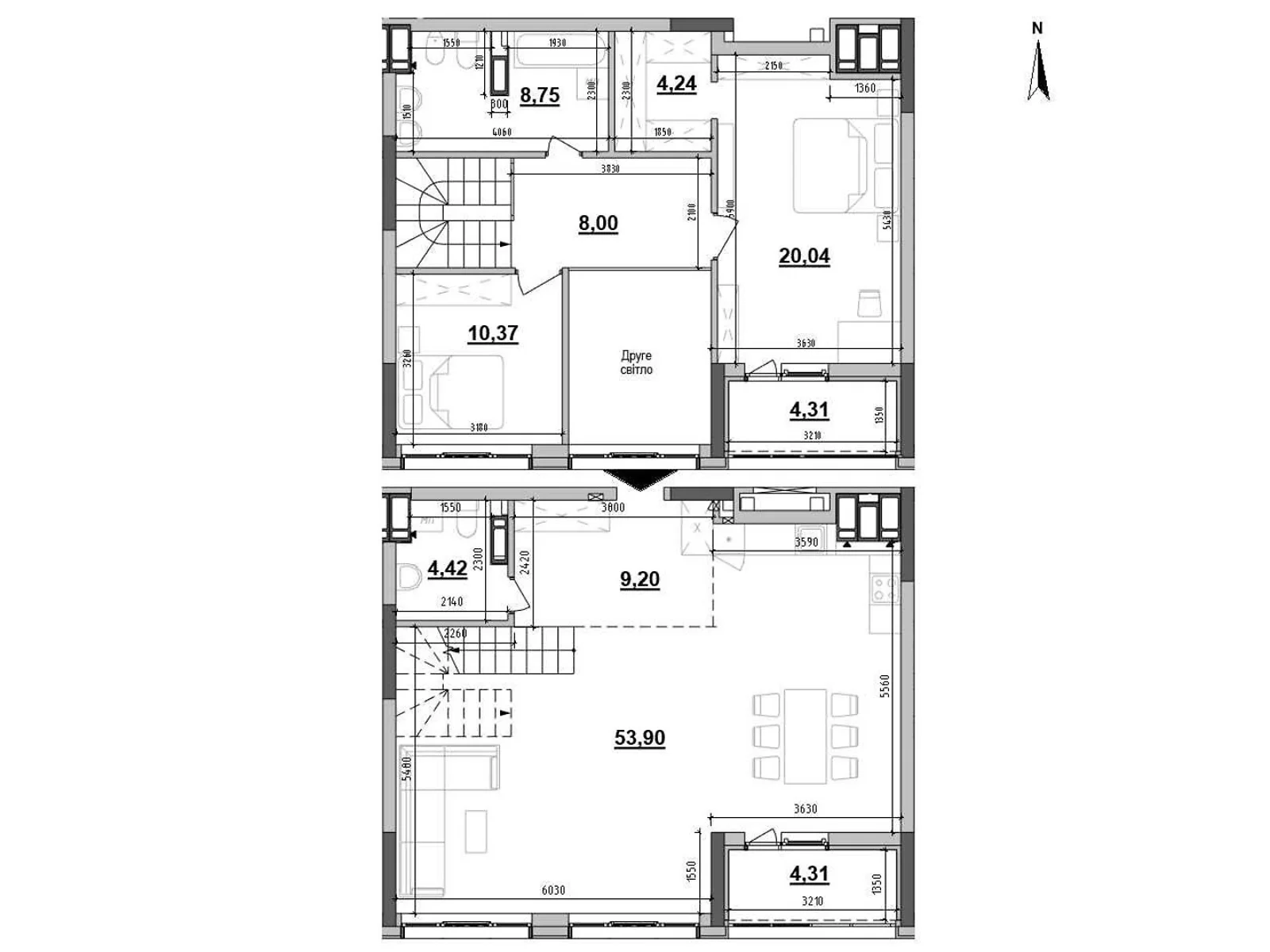 Продается 2-комнатная квартира 127.54 кв. м в Киеве, ул. Коновальца Евгения, 30 - фото 1