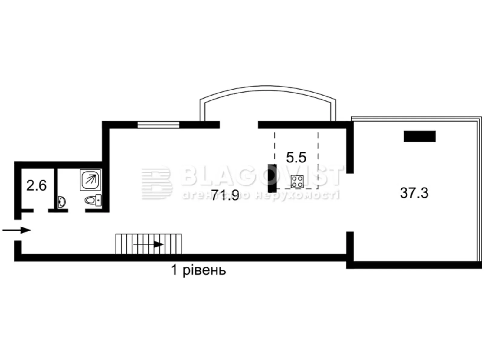 Продается 3-комнатная квартира 208.6 кв. м в Киеве, ул. Назаровская, 11 - фото 1