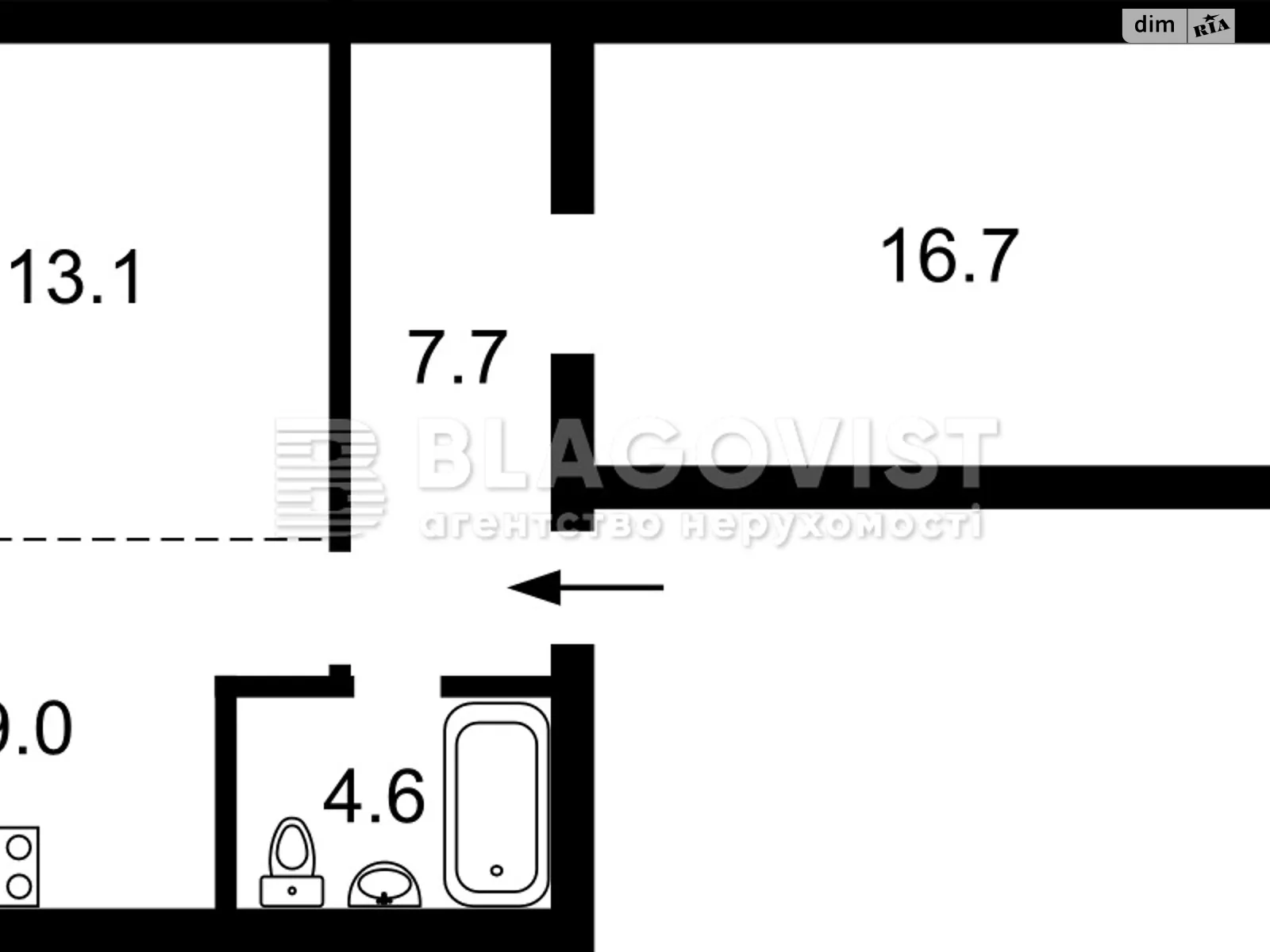 Продается 2-комнатная квартира 55 кв. м в Киеве, бул. Николая Михновского(Дружбы Народов), 9 - фото 1