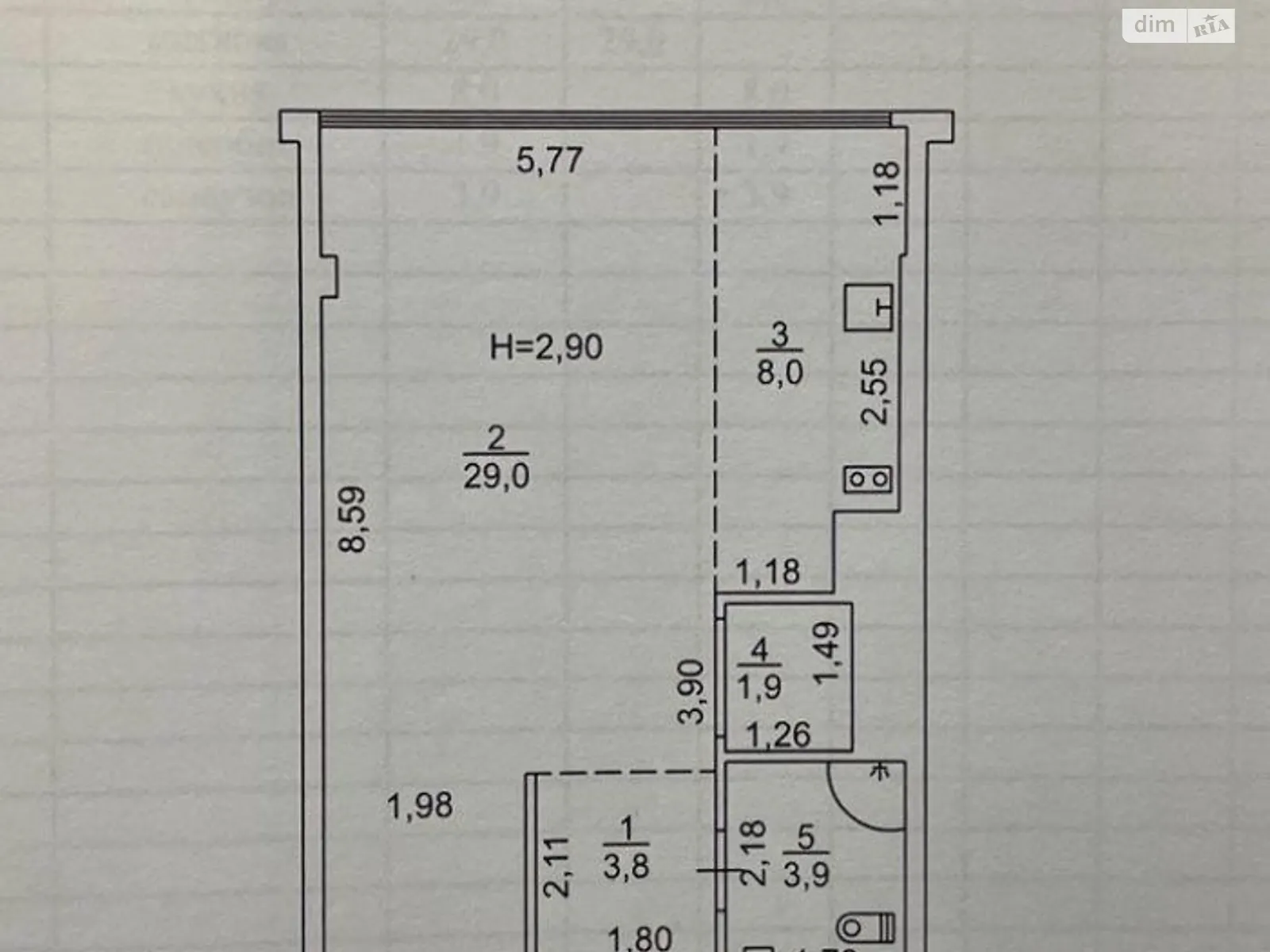 Продается 1-комнатная квартира 46 кв. м в Лиманке, ул. Жемчужная, 3 - фото 1