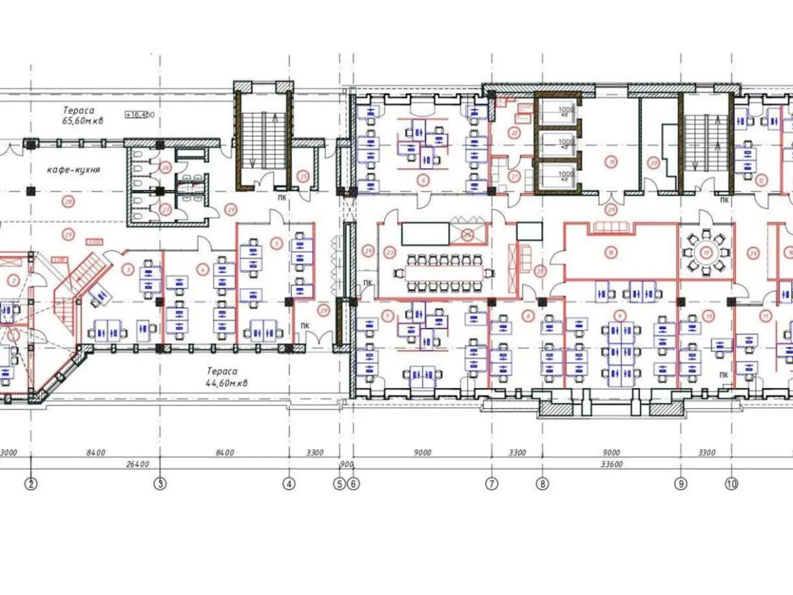 Здається в оренду офіс 1100 кв. м в бізнес-центрі, цена: 17400 $ - фото 1