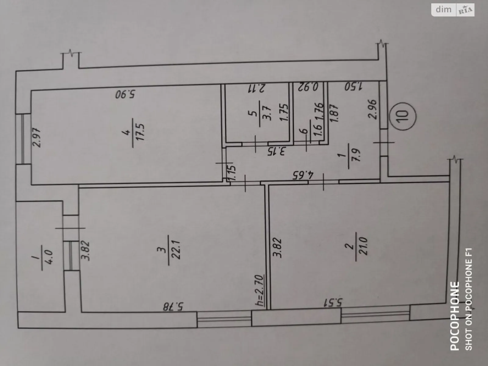 Продается 2-комнатная квартира 78 кв. м в Сумах, цена: 75000 $ - фото 1