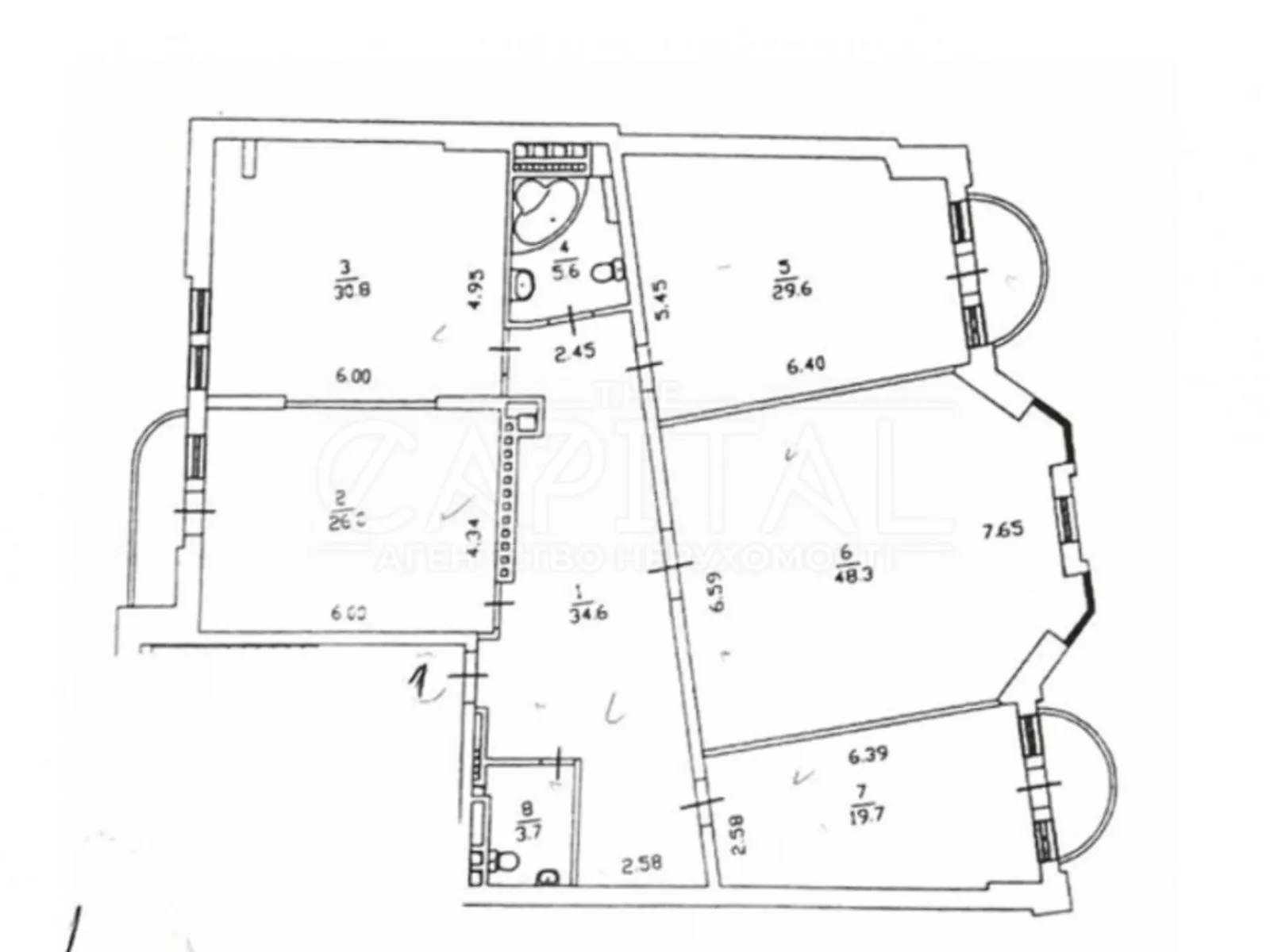 Сдается в аренду офис 200 кв. м в бизнес-центре, цена: 3000 $ - фото 1