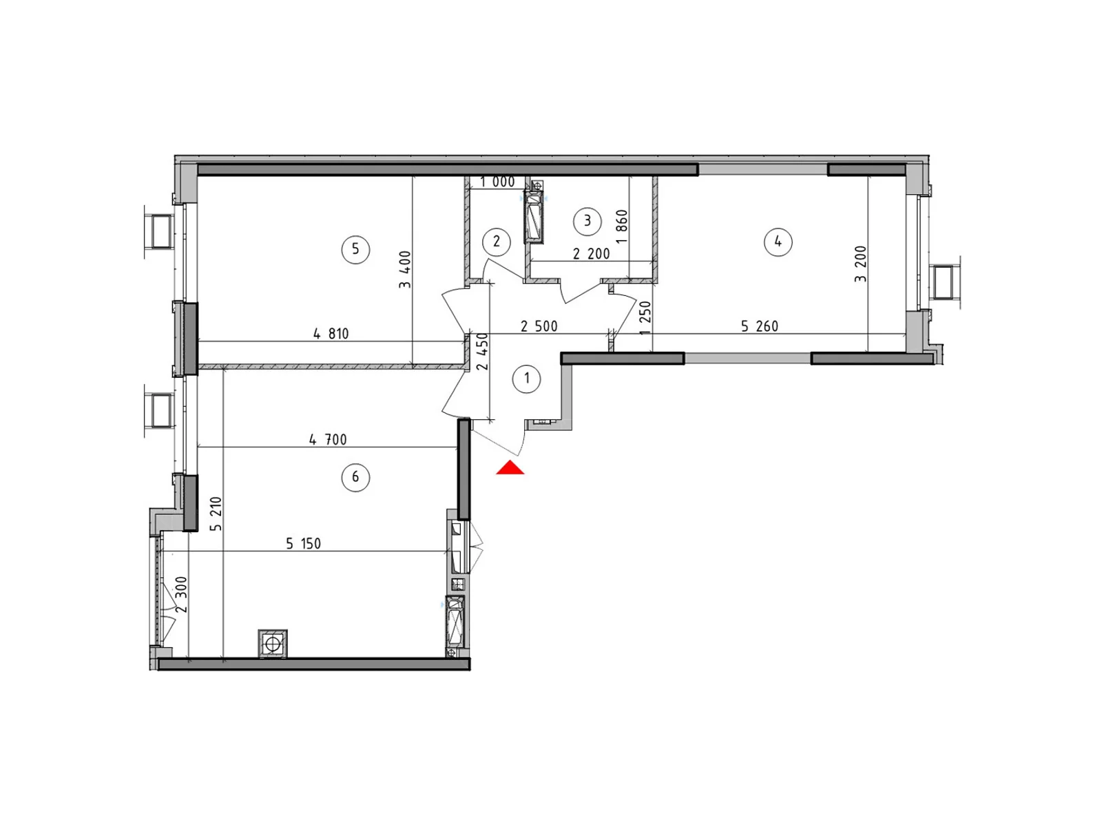 Продается 2-комнатная квартира 67.63 кв. м в Гатном, ул. Оптимистическая, 3 - фото 1