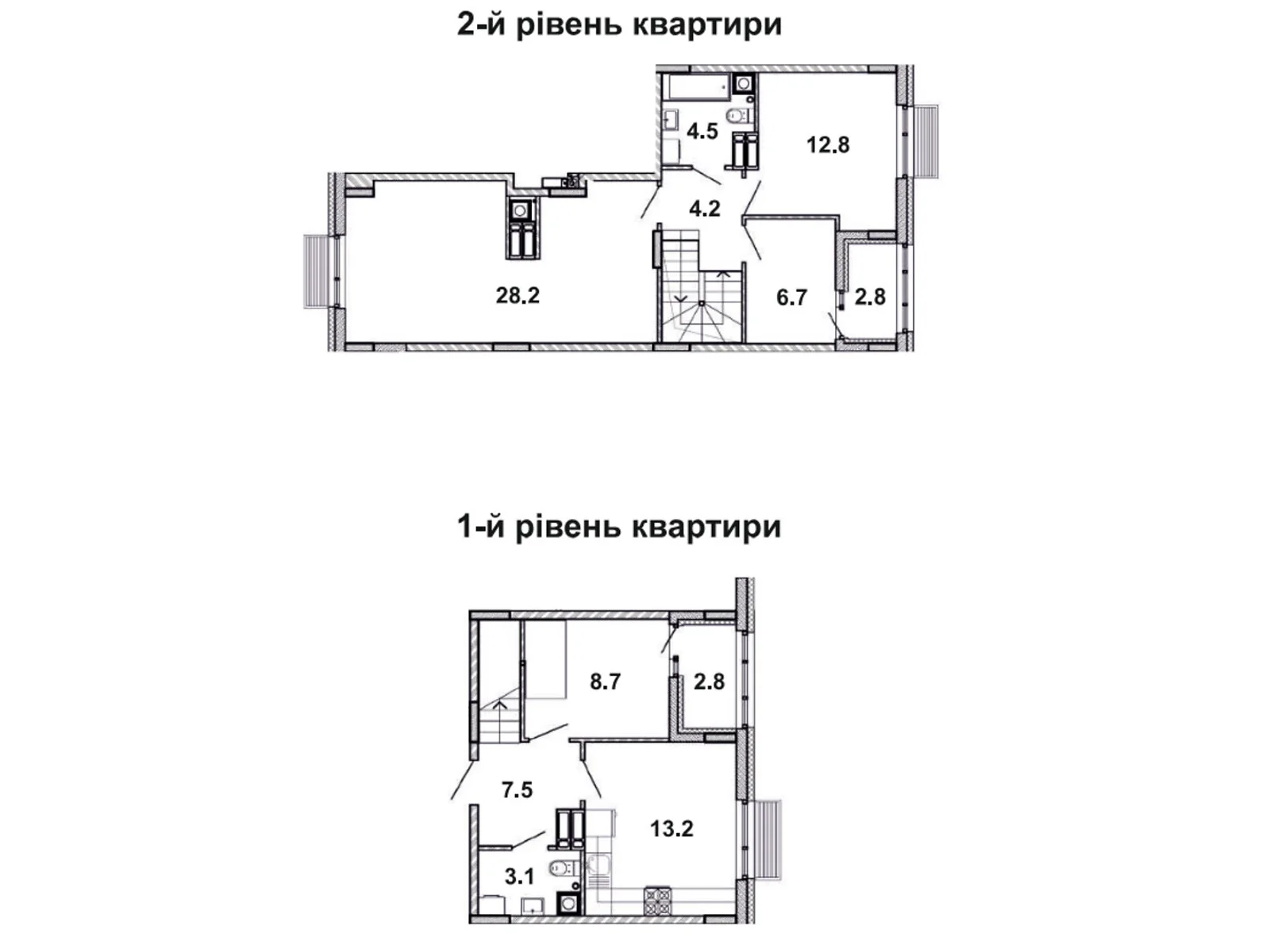 Продается 4-комнатная квартира 94.5 кв. м в Борисполе, ул. Франка, 21 - фото 1