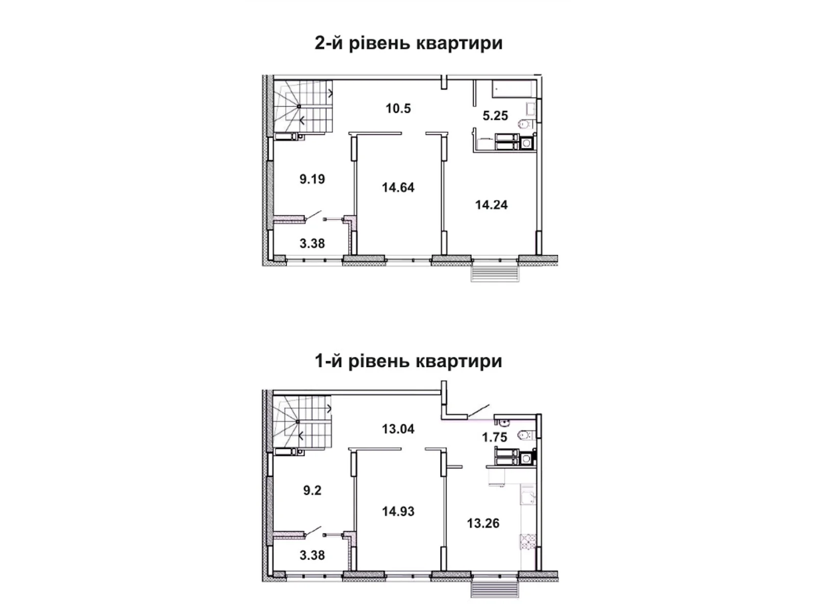 Продается 5-комнатная квартира 112.76 кв. м в Борисполе, ул. Франка, 21 - фото 1