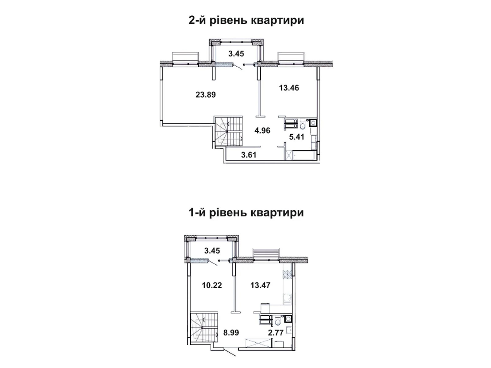 Продается 3-комнатная квартира 93.68 кв. м в Борисполе, ул. Франка, 21 - фото 1