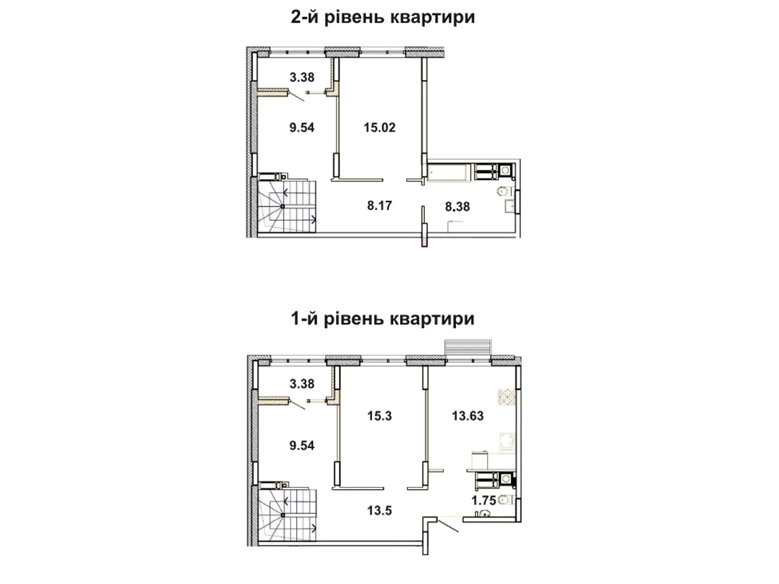 Продается 4-комнатная квартира 101.59 кв. м в Борисполе, ул. Франка, 21 - фото 1