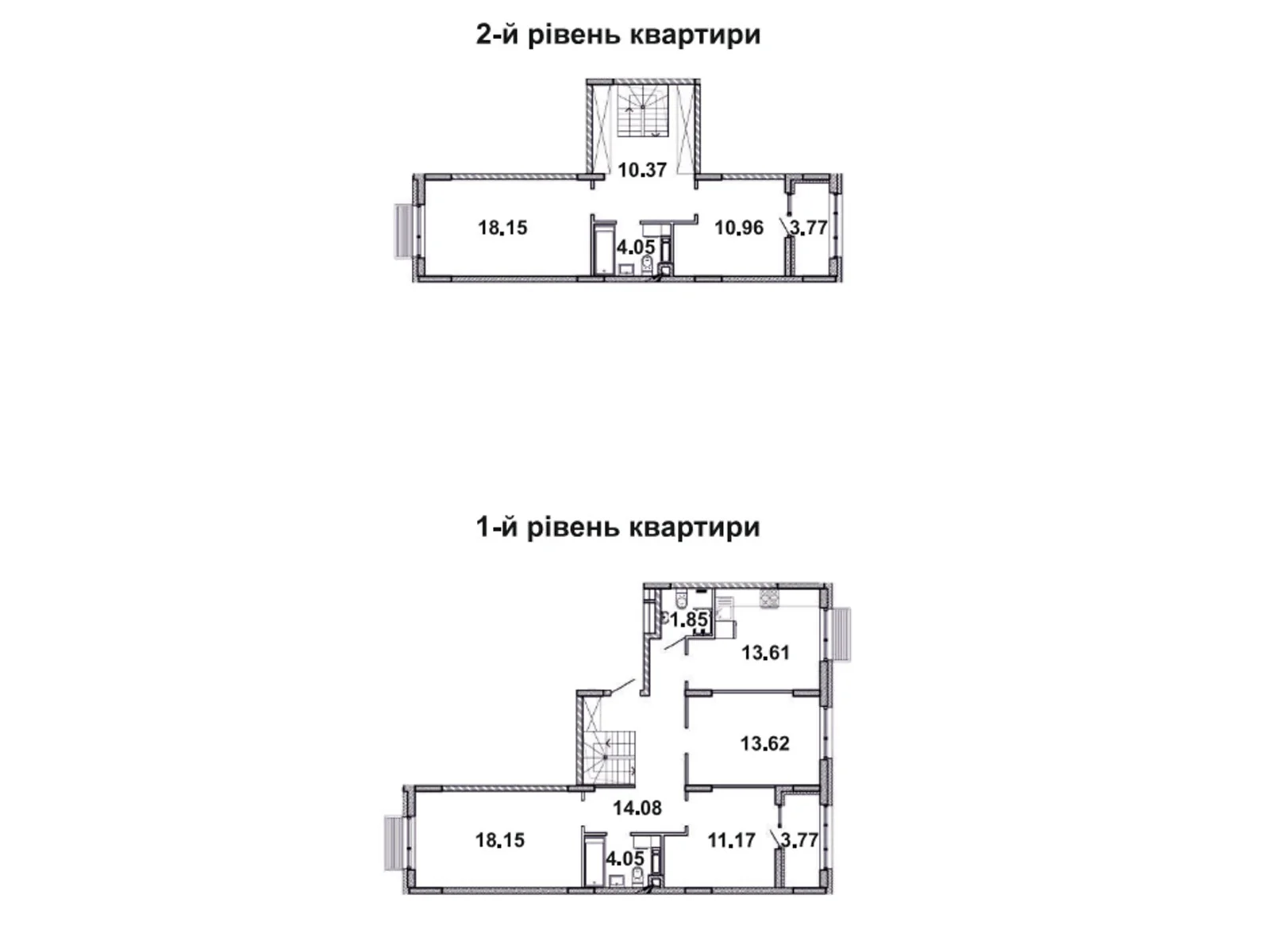 Продается 5-комнатная квартира 127.6 кв. м в Борисполе, ул. Франка, 21 - фото 1