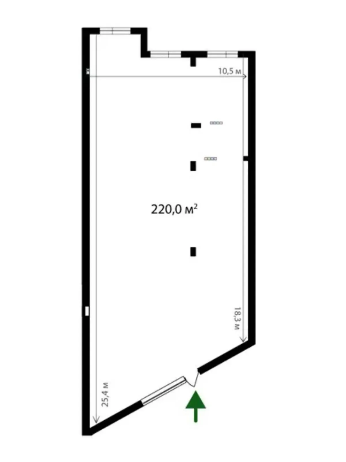 Продается помещения свободного назначения 220 кв. м в 9-этажном здании - фото 3