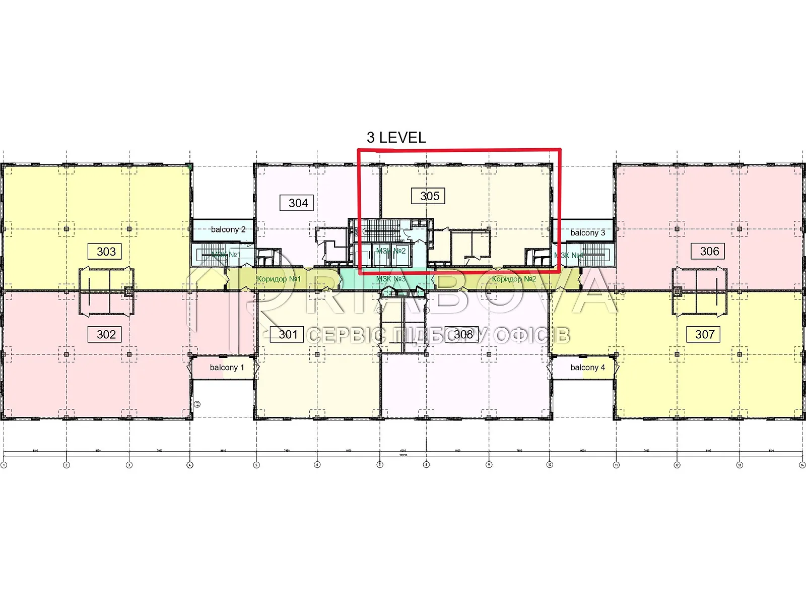 Сдается в аренду офис 235.2 кв. м в бизнес-центре, цена: 5207 $ - фото 1