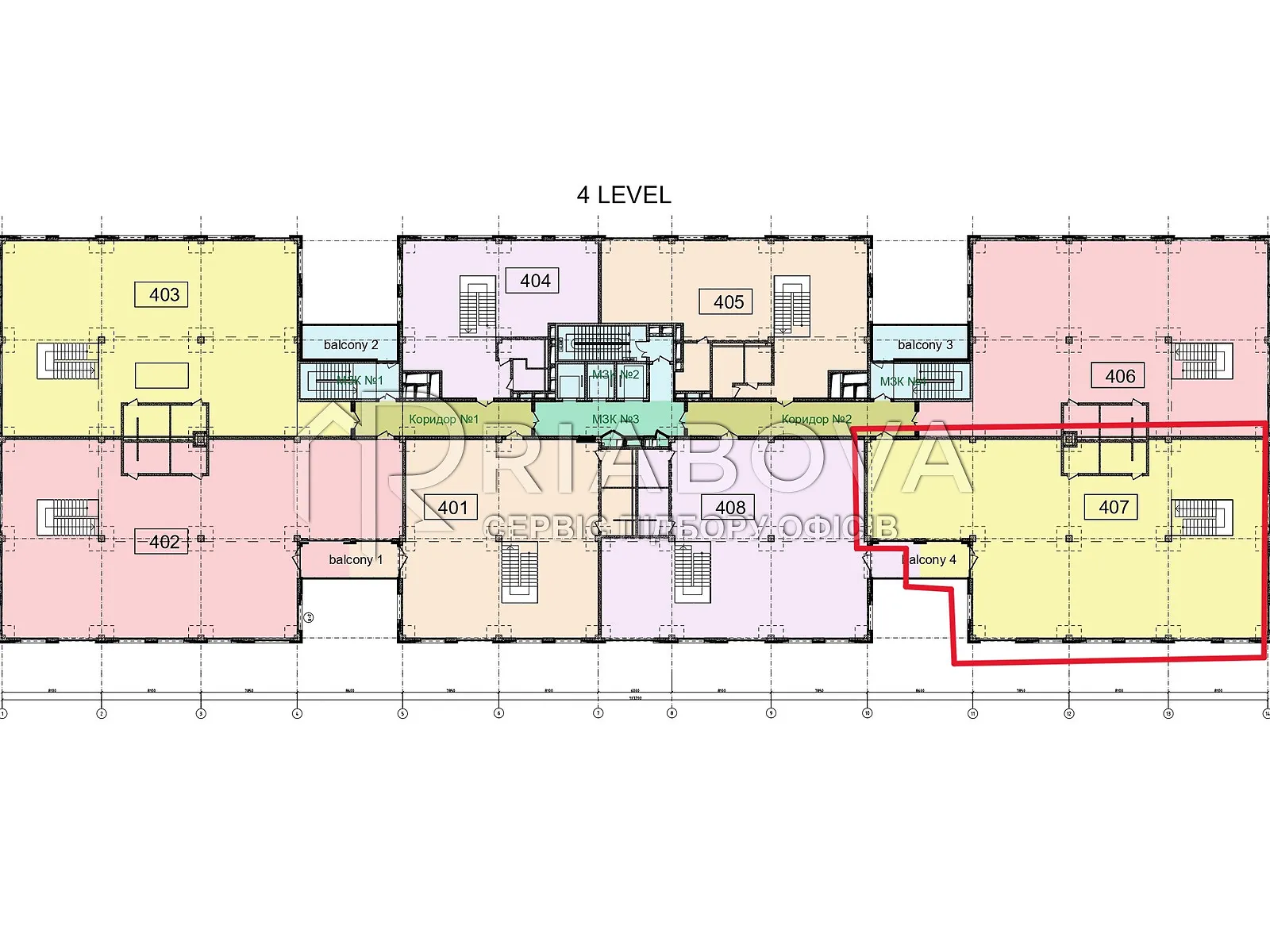 Сдается в аренду офис 462.8 кв. м в бизнес-центре, цена: 10246 $ - фото 1