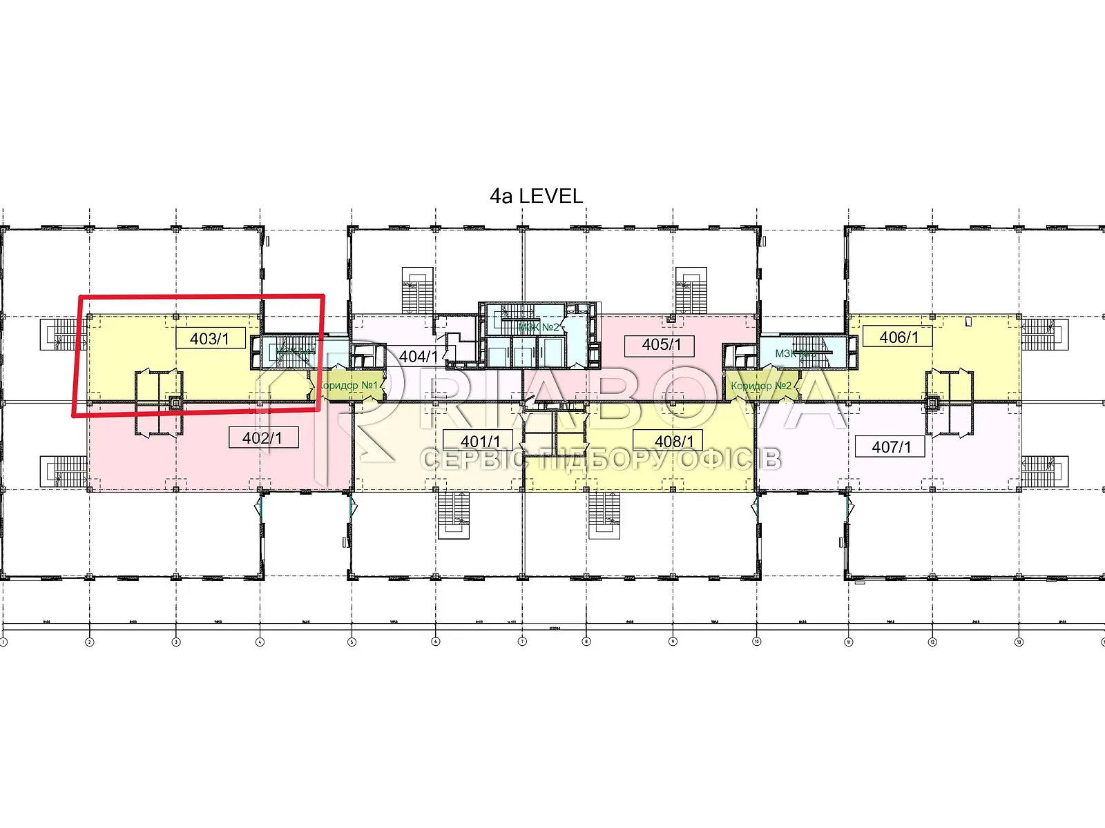 Сдается в аренду офис 145 кв. м в бизнес-центре, цена: 3210 $ - фото 1