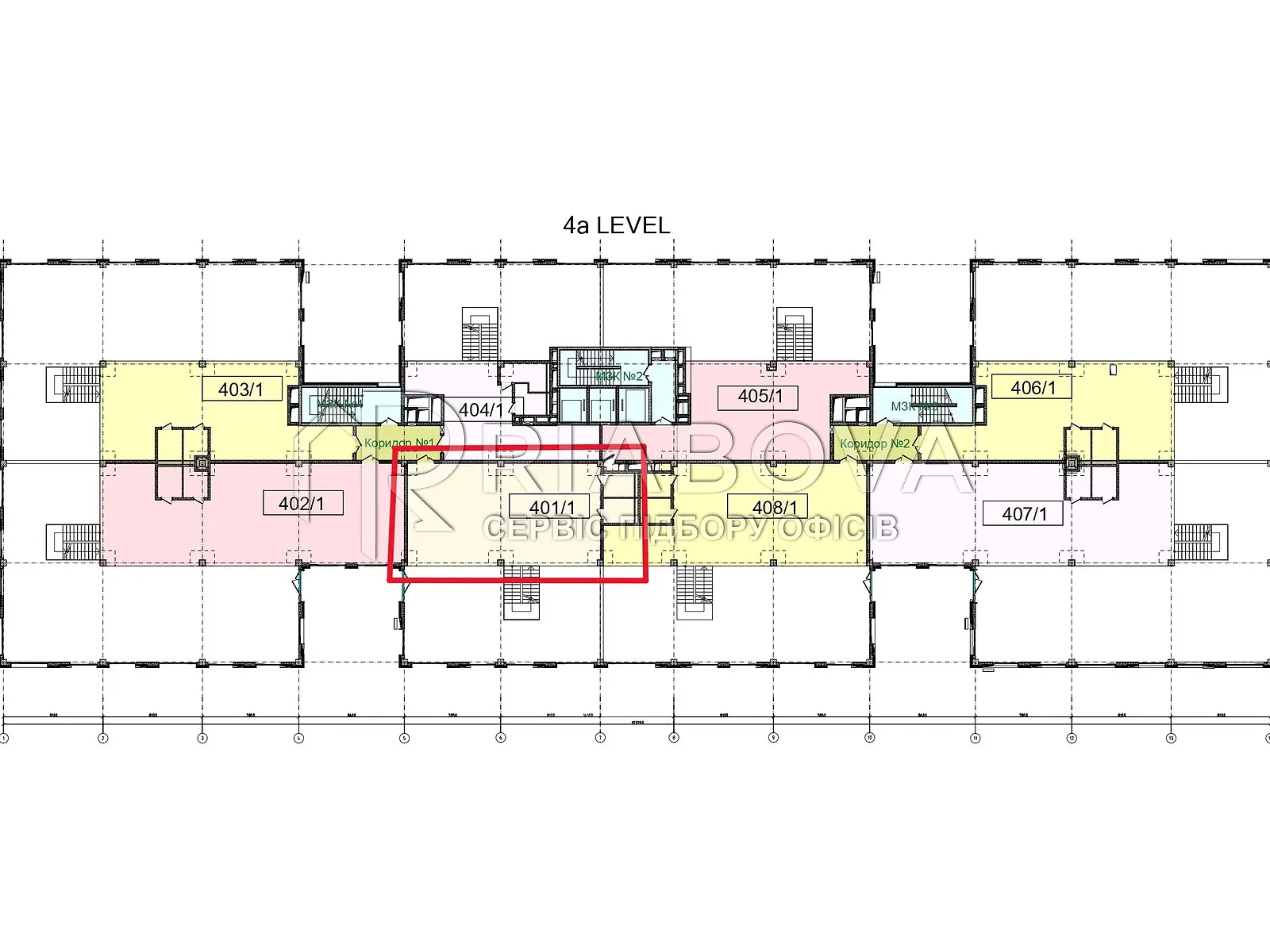 Сдается в аренду офис 148.2 кв. м в бизнес-центре, цена: 3280 $ - фото 1