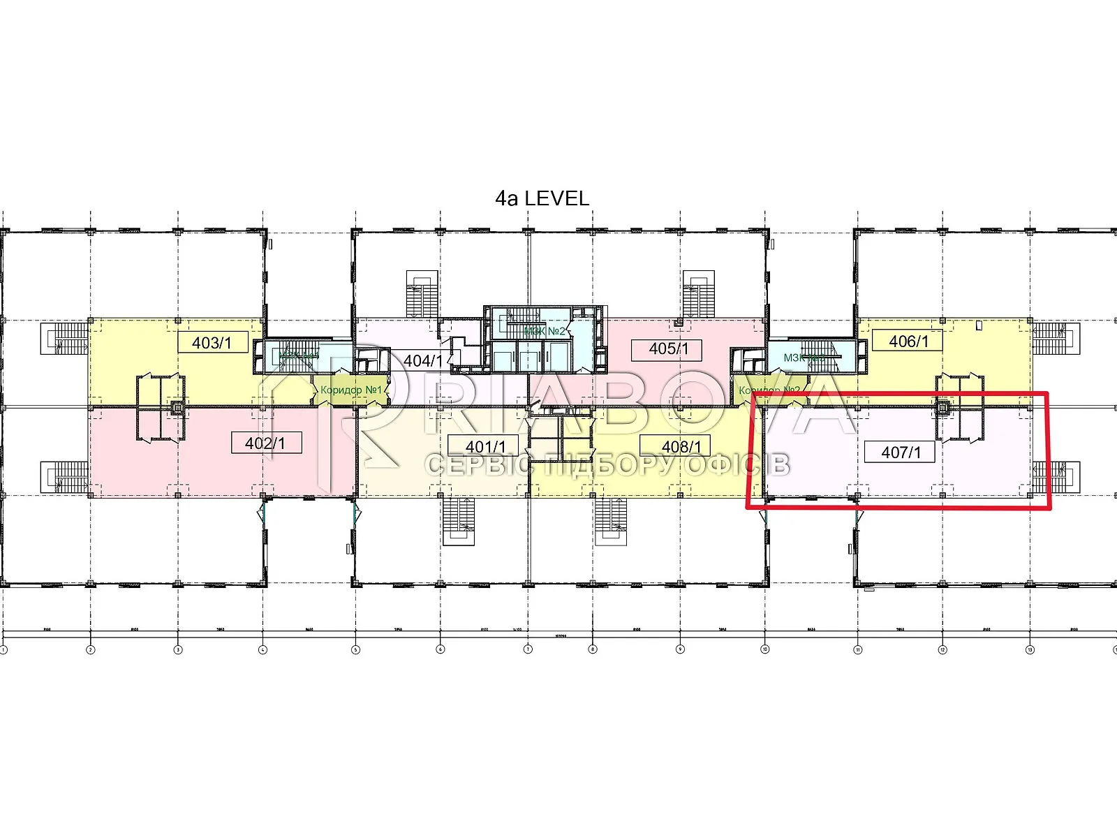 Сдается в аренду офис 209.4 кв. м в бизнес-центре, цена: 4635 $ - фото 1