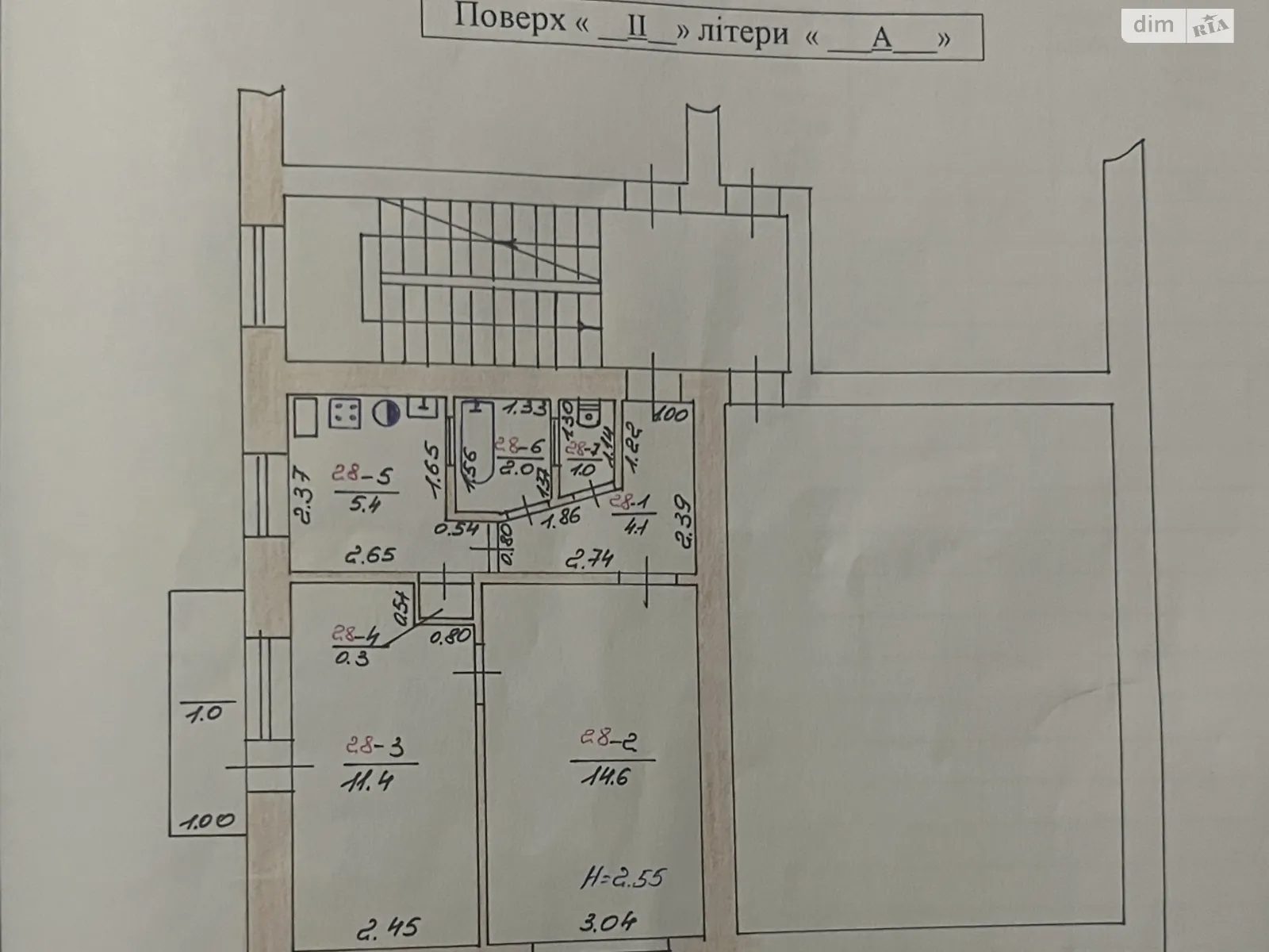 Продается 2-комнатная квартира 39.8 кв. м в Козове, цена: 18000 $ - фото 1