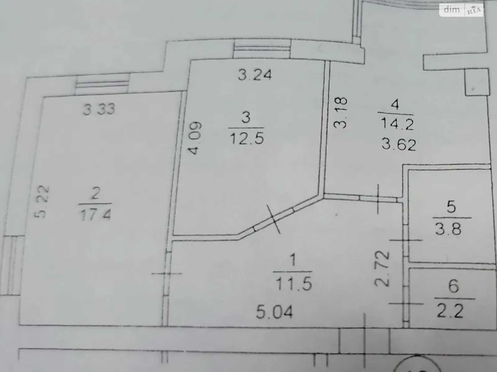 Продається 2-кімнатна квартира 61.6 кв. м у Гостомелі - фото 2