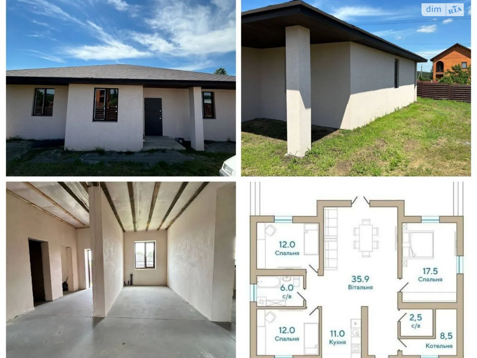 Продается одноэтажный дом 100 кв. м с мебелью, цена: 87000 $ - фото 1