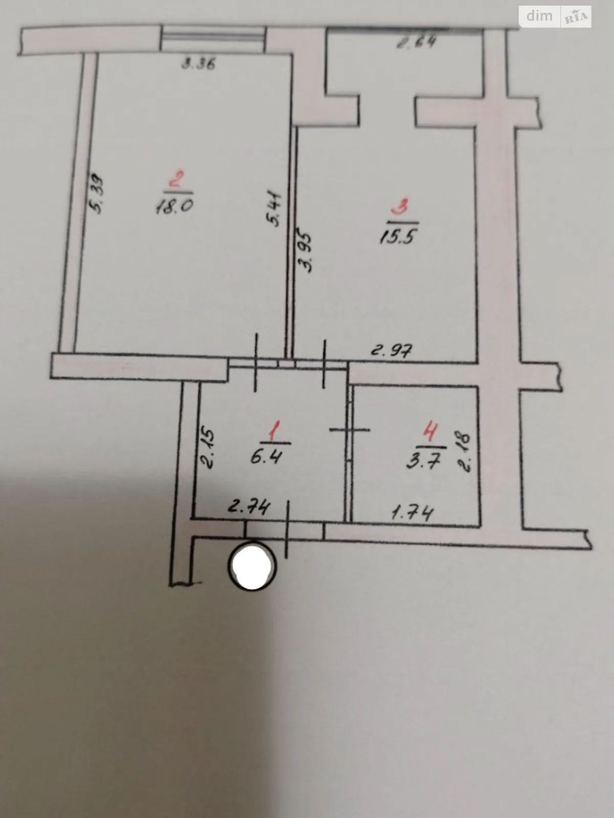 Продается 1-комнатная квартира 43 кв. м в Хмельницком, ул. Победы - фото 1