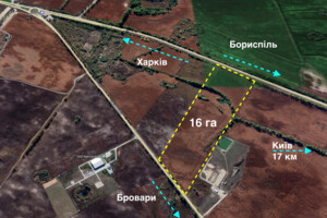 Куплю земельный участок в Борисполе без посредников