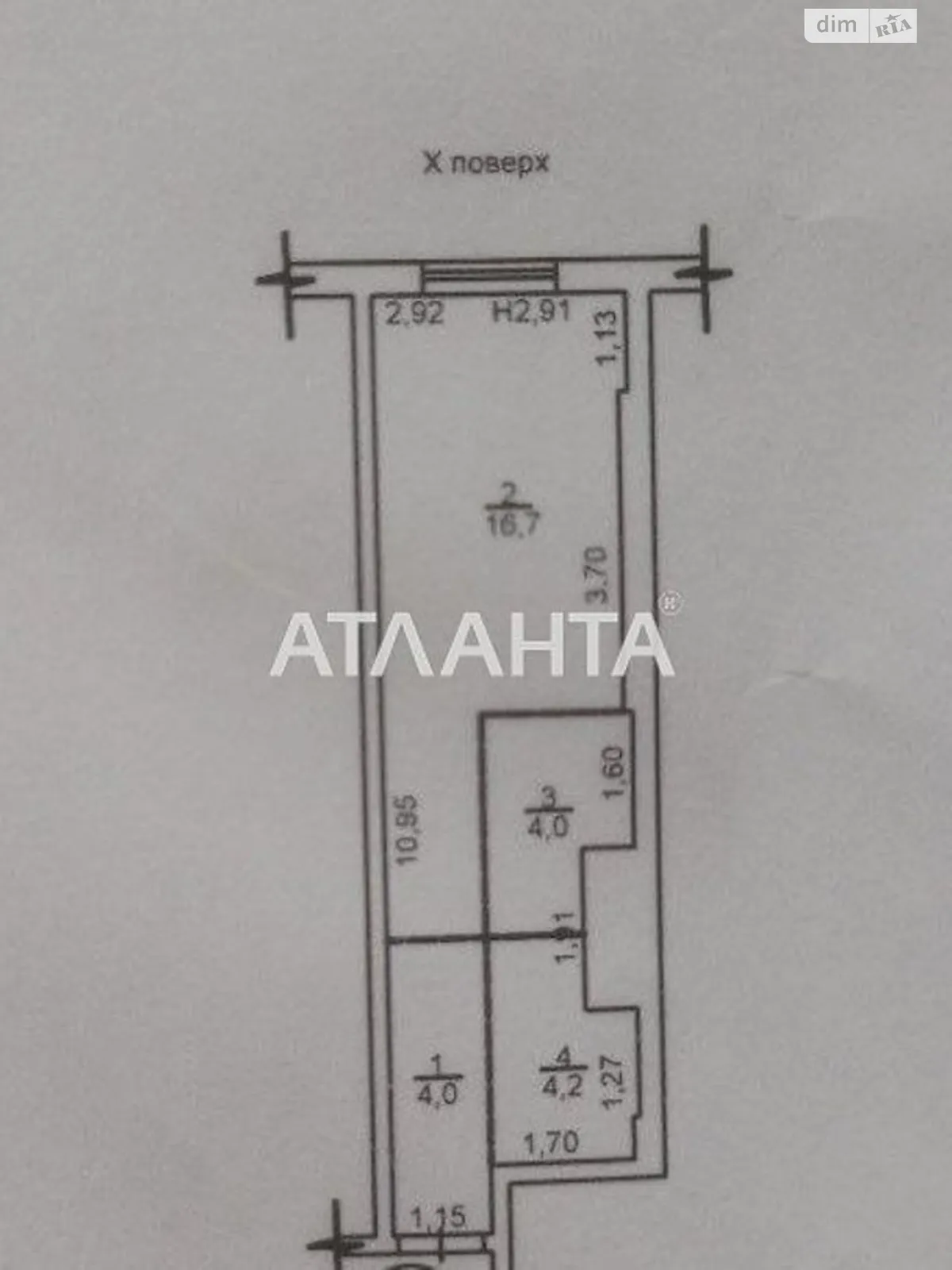 Продається 1-кімнатна квартира 43.2 кв. м у Одесі - фото 4