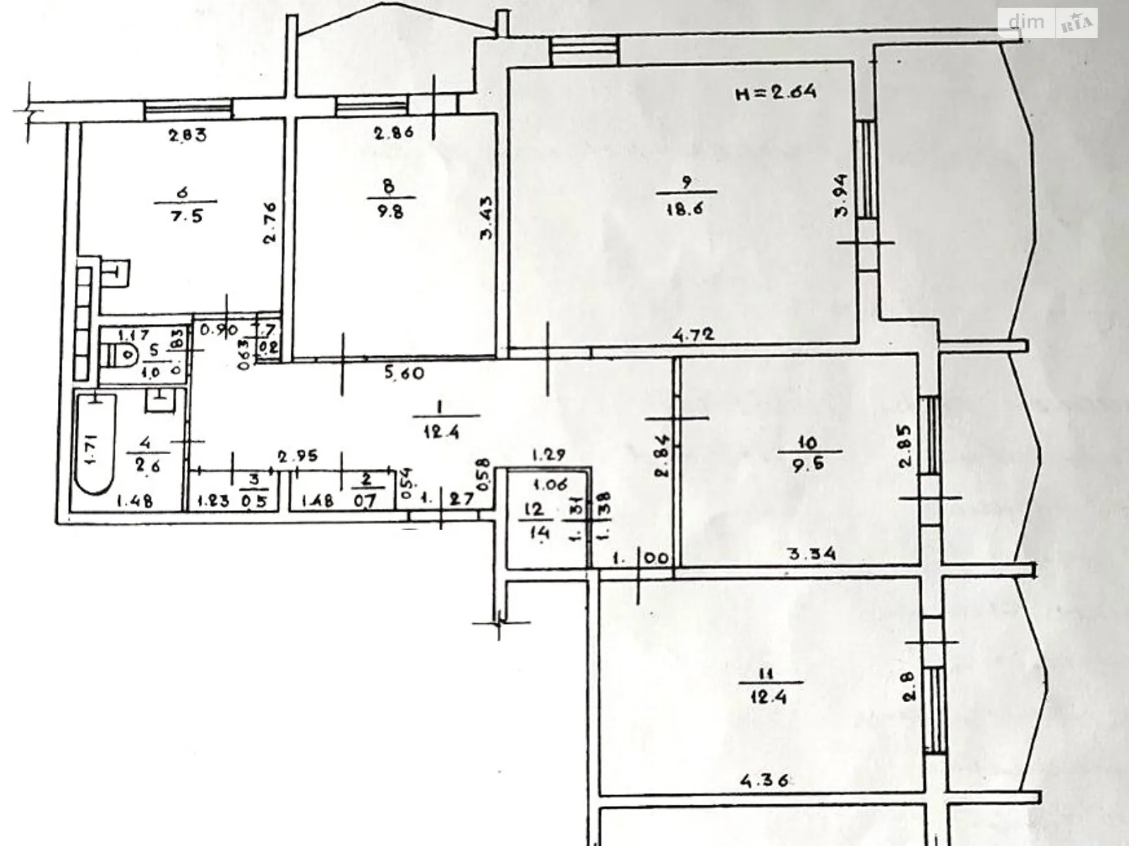 Продается 4-комнатная квартира 85.3 кв. м в Одессе, ул. Палия Семена - фото 1