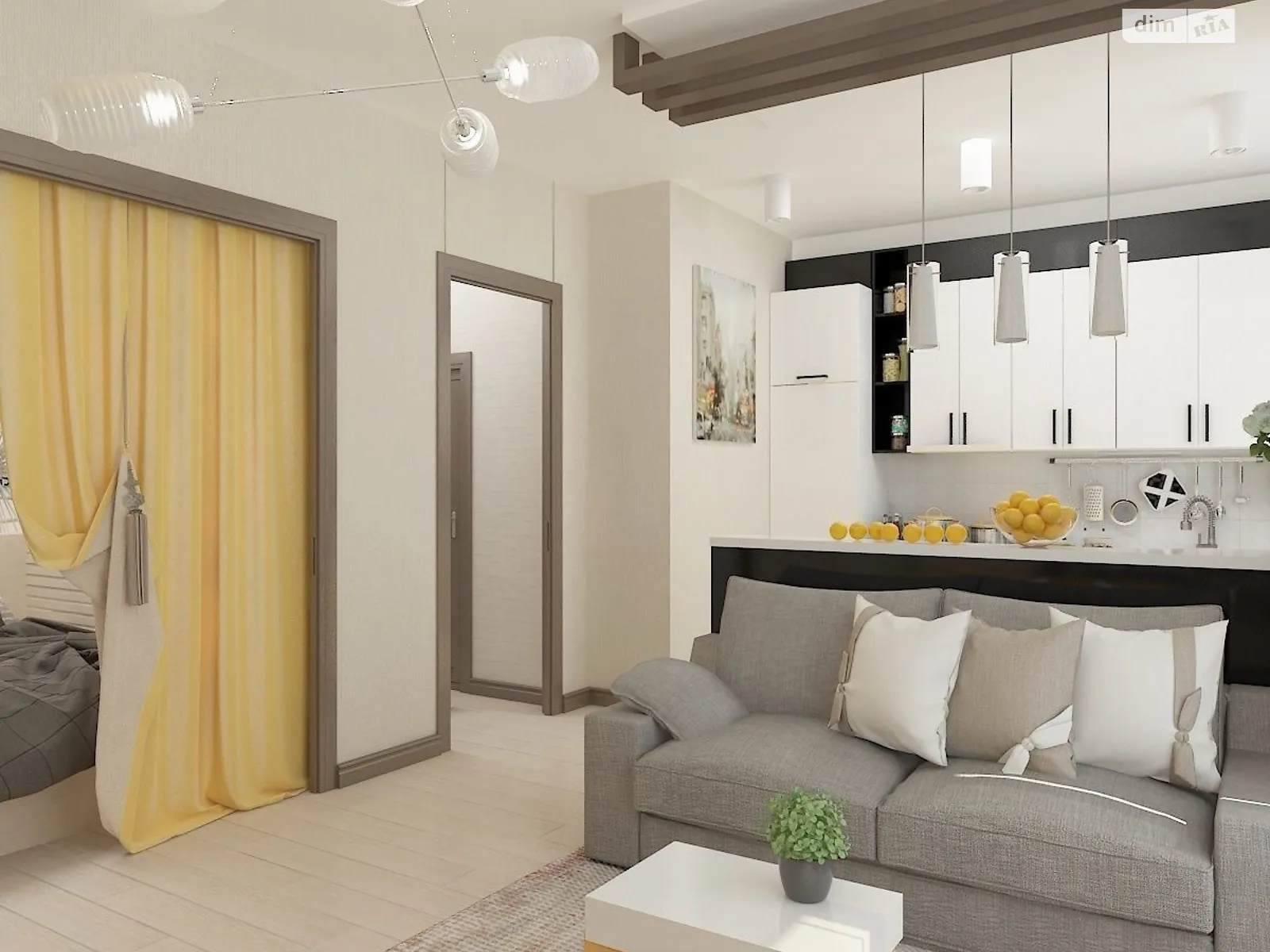 Продается 1-комнатная квартира 33 кв. м в Одессе, ул. Инглези, 2 корпус 1 - фото 1