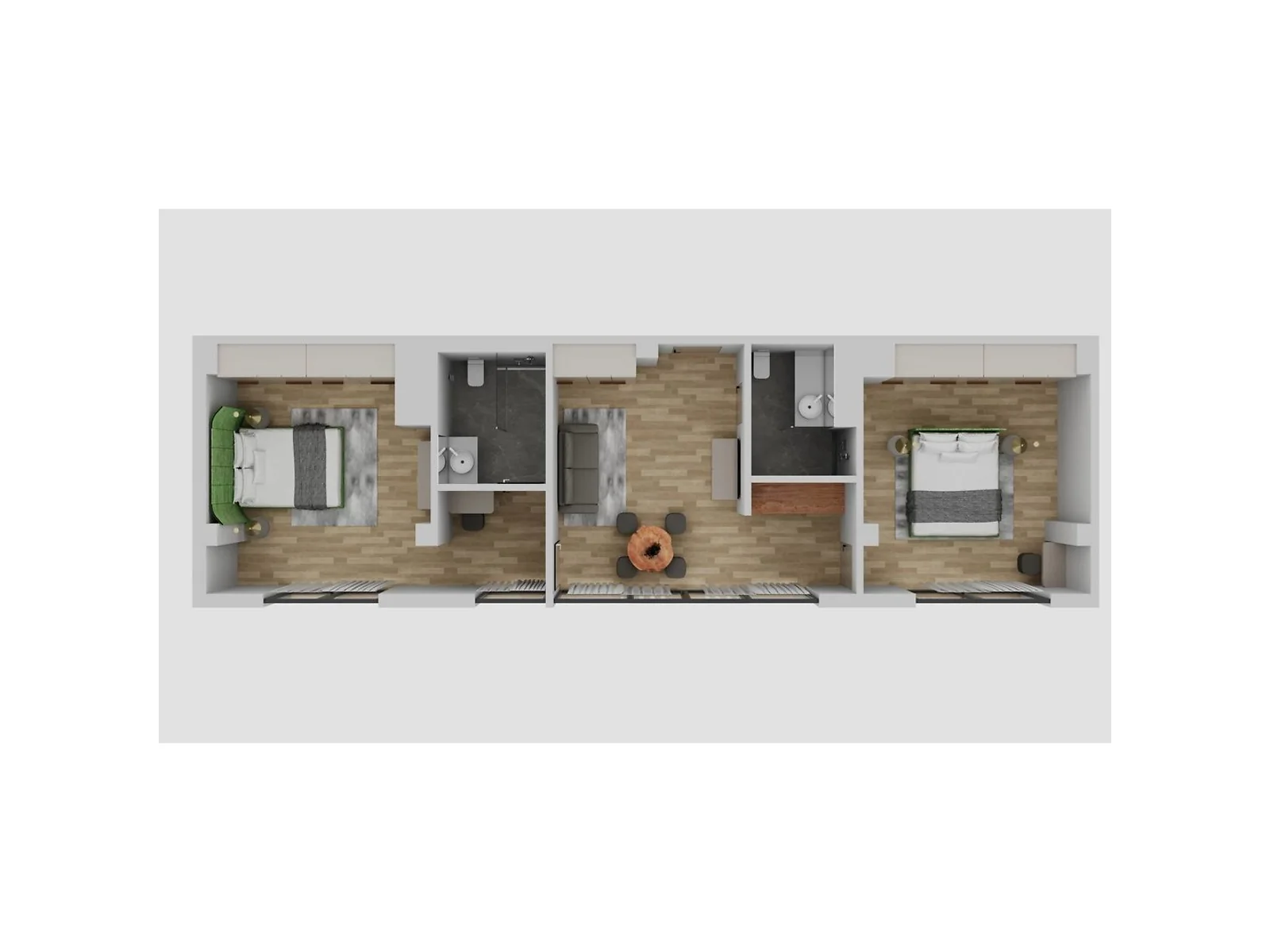 Продается 3-комнатная квартира 78 кв. м в Полянице, уроч. Вишни, 309 - фото 1
