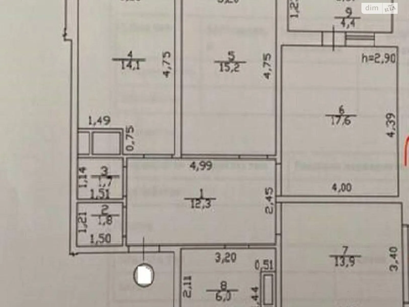Продается 3-комнатная квартира 87 кв. м в Одессе, цена: 77500 $ - фото 1