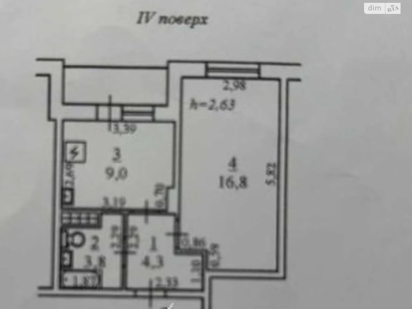 Продается 1-комнатная квартира 36 кв. м в Одессе, ул. Академика Воробьёва, 1Б - фото 1