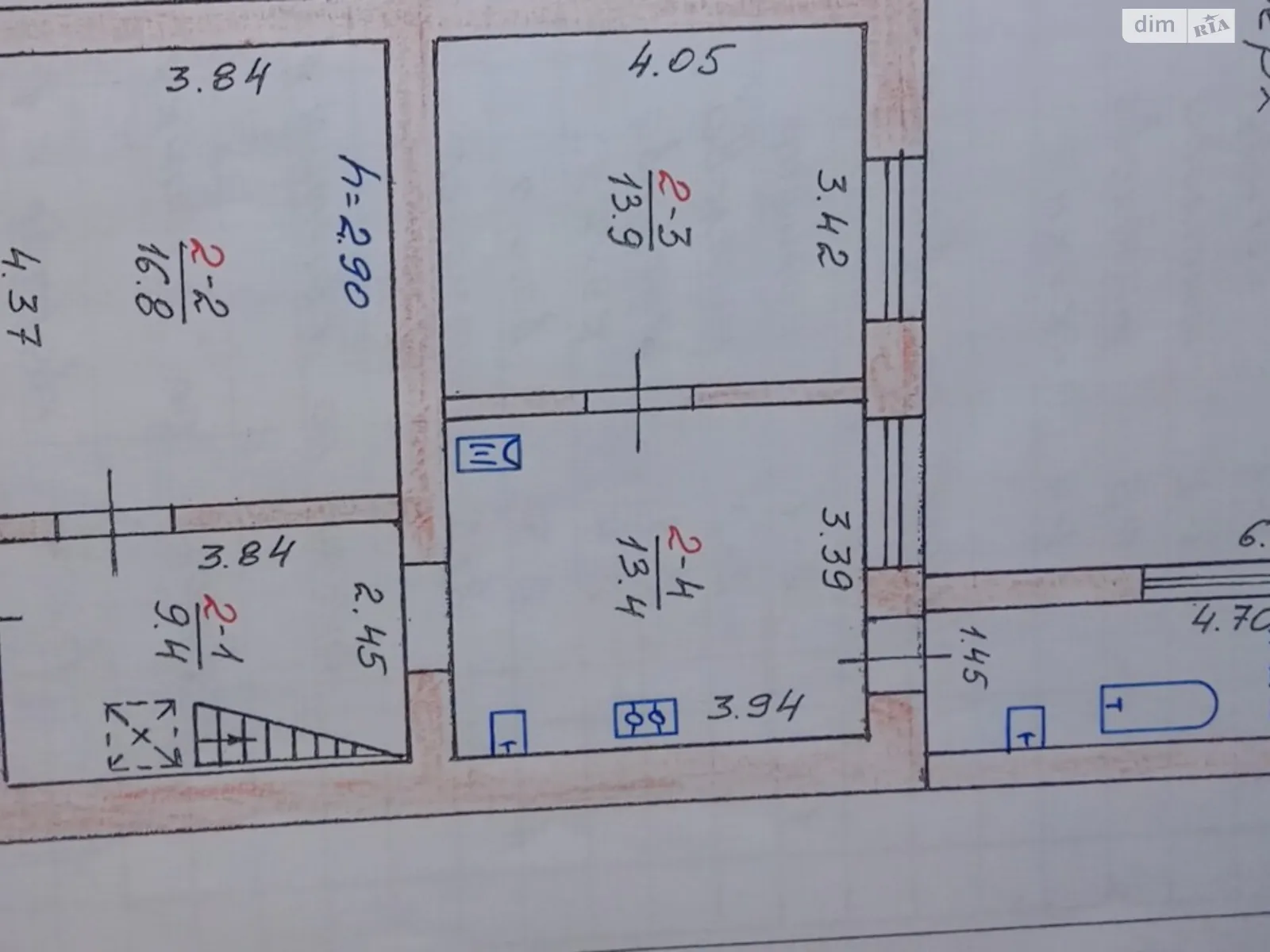 Продається частина будинку 61.7 кв. м з терасою, цена: 45000 $ - фото 1