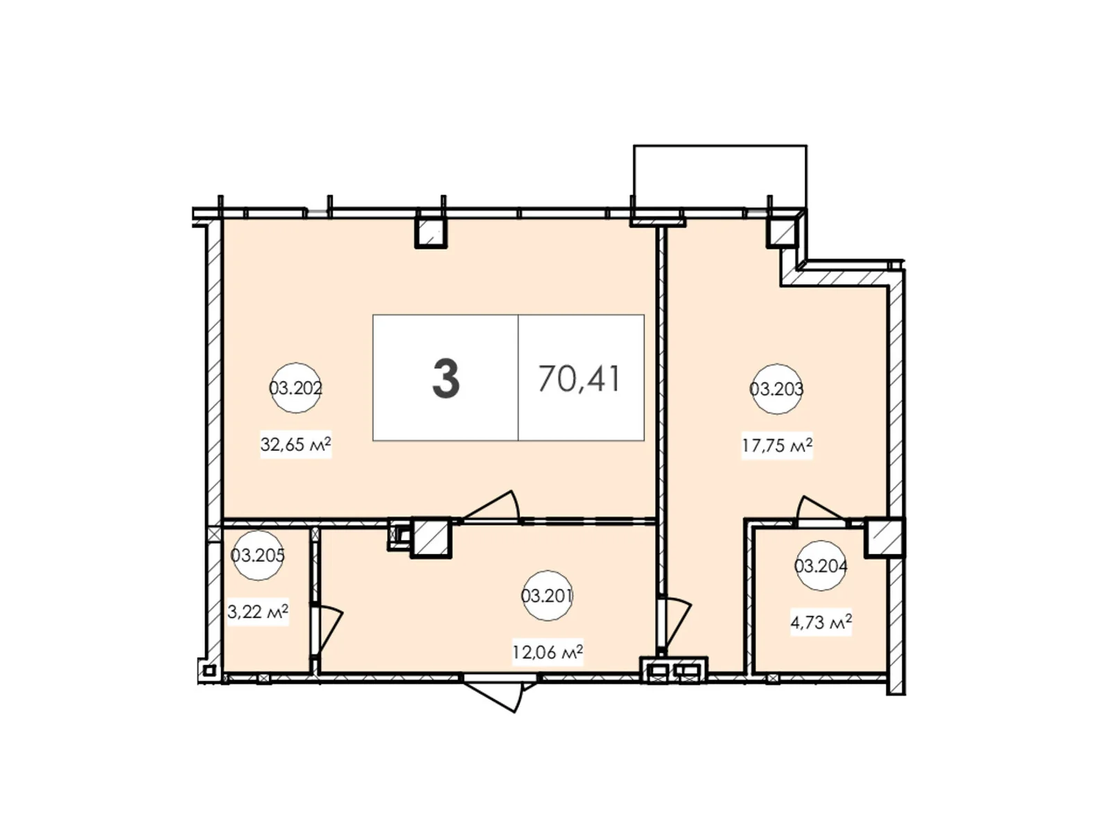 Продається офіс 70.41 кв. м в бізнес-центрі, цена: 178503 $ - фото 1