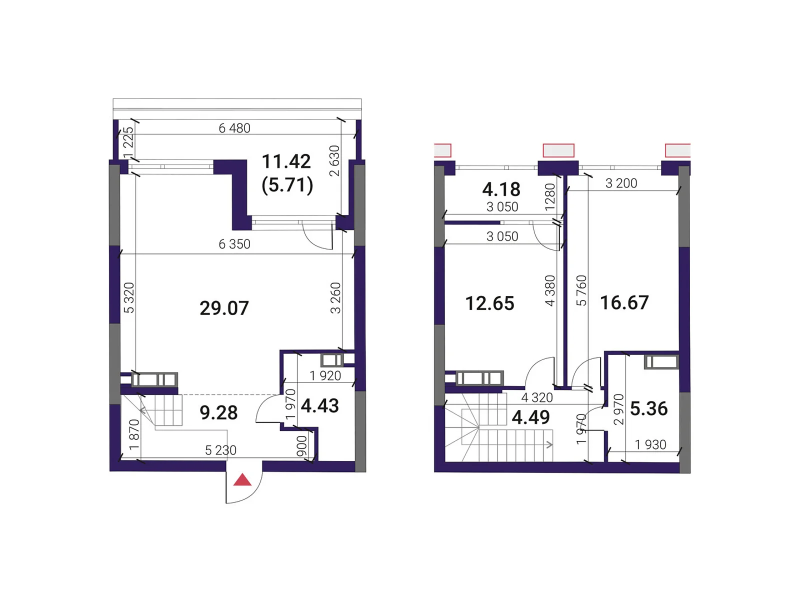 Продается 2-комнатная квартира 91.84 кв. м в Киеве, наб. Днепровская - фото 1