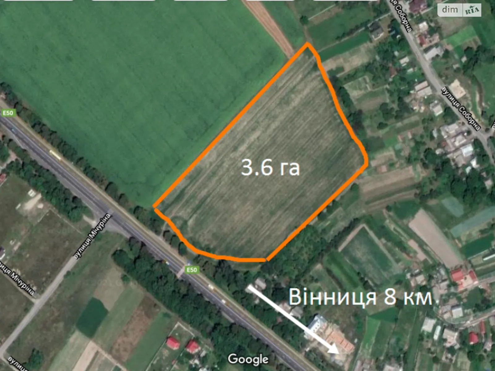 Продається земельна ділянка 3.6 соток у Вінницькій області, цена: 115000 $ - фото 1