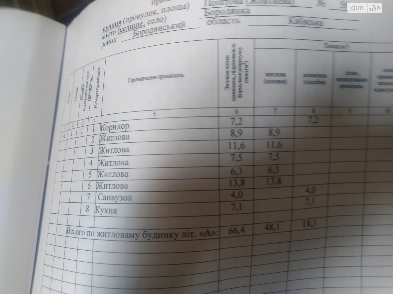 Продается одноэтажный дом 66.4 кв. м с подвалом, цена: 42000 $ - фото 1