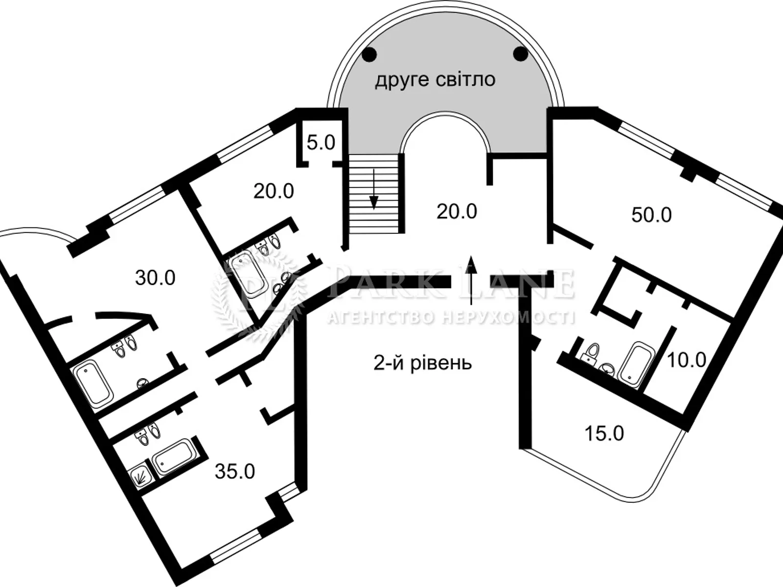 Продается 6-комнатная квартира 316.6 кв. м в Киеве - фото 4