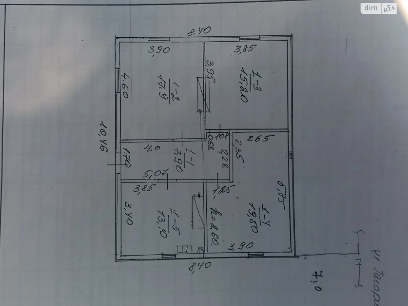 Продается одноэтажный дом 73 кв. м с мебелью, цена: 15000 $ - фото 1