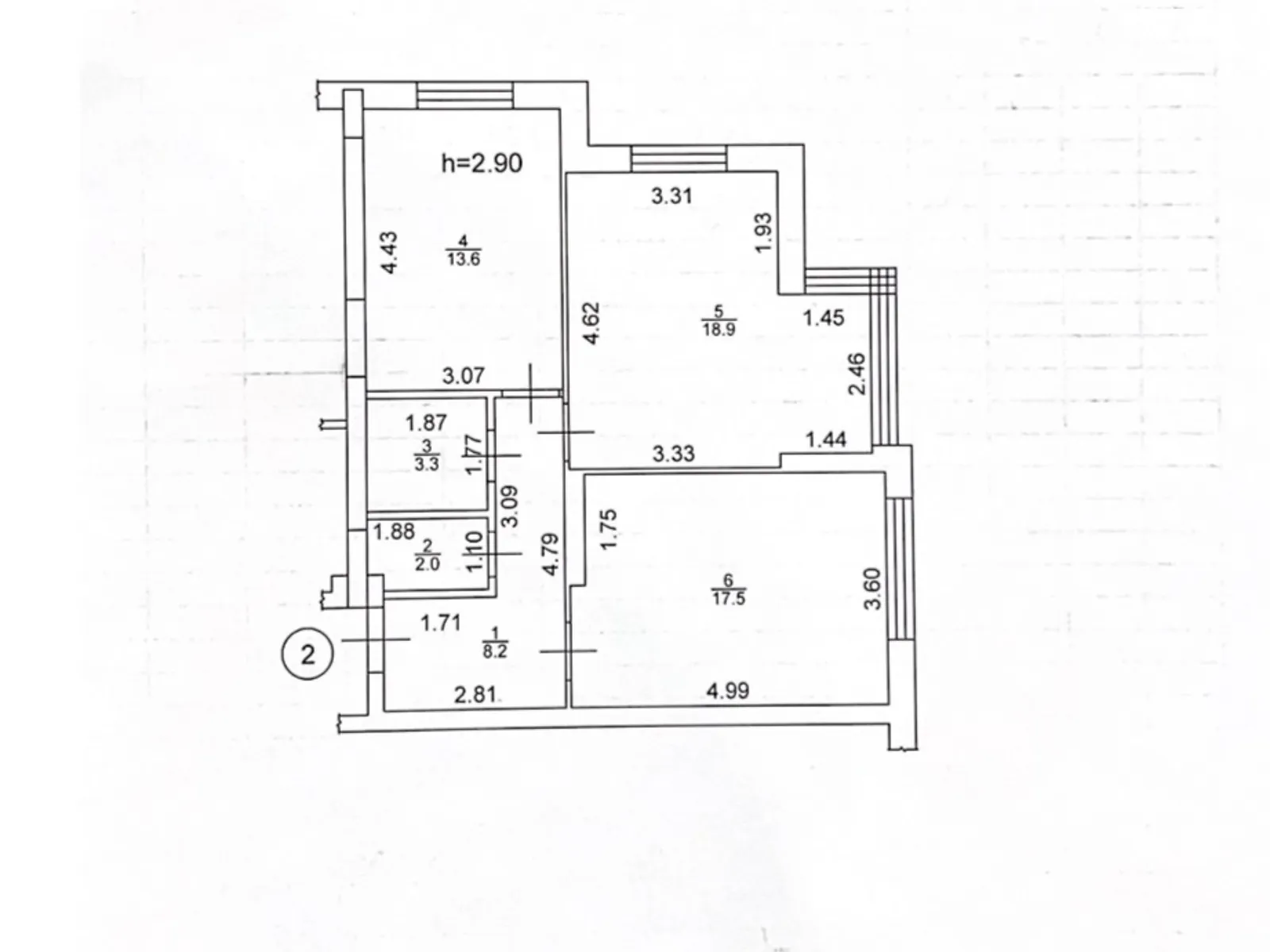 Продается 2-комнатная квартира 63.5 кв. м в Ирпене, ул. Университетская(Карла Маркса), 3/1 - фото 1