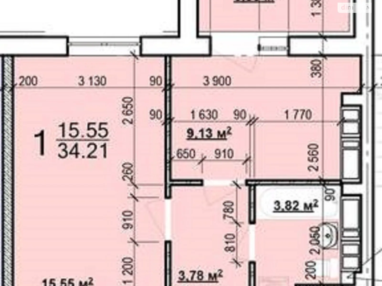 Продается 1-комнатная квартира 35 кв. м в Харькове, ул. Мира, 43 - фото 1