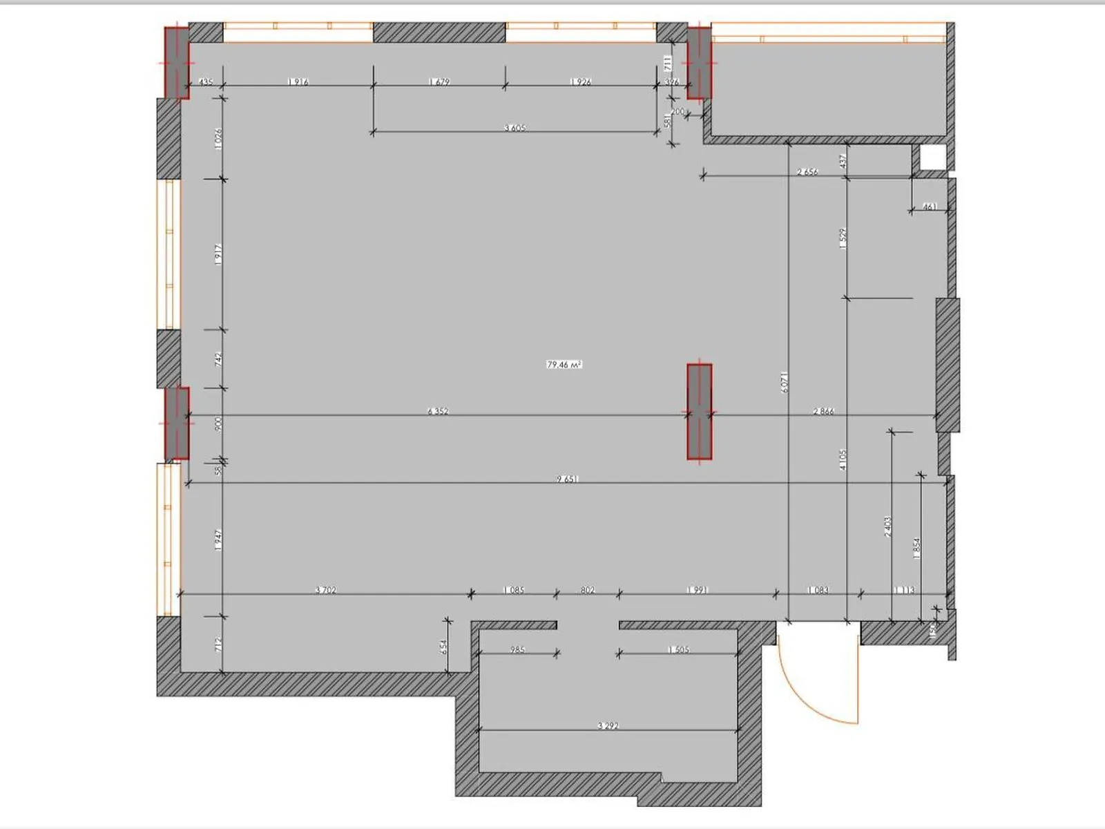 Продается 3-комнатная квартира 79.5 кв. м в Днепре - фото 3