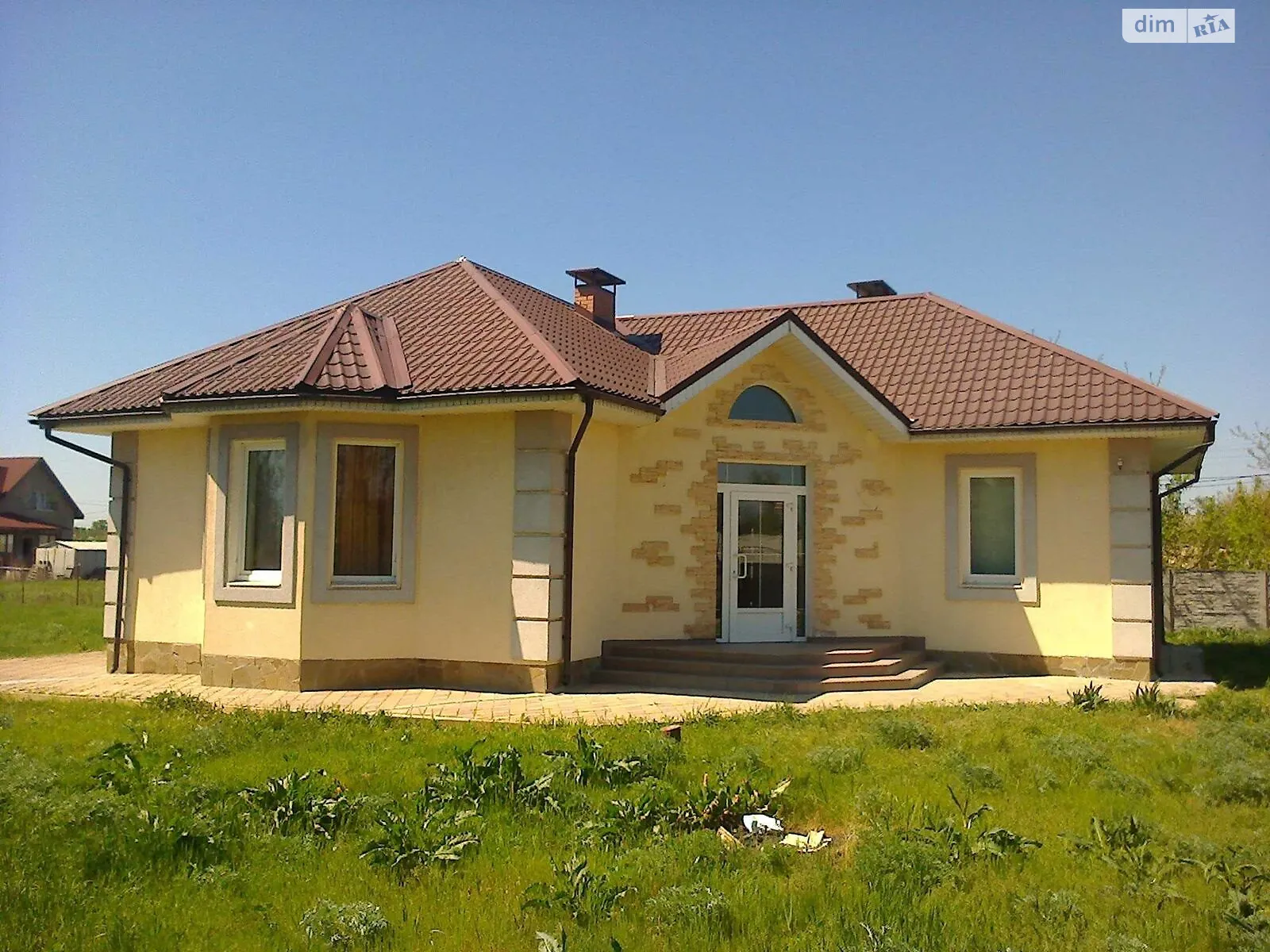 Продається одноповерховий будинок 120 кв. м з каміном, цена: 129000 $ - фото 1