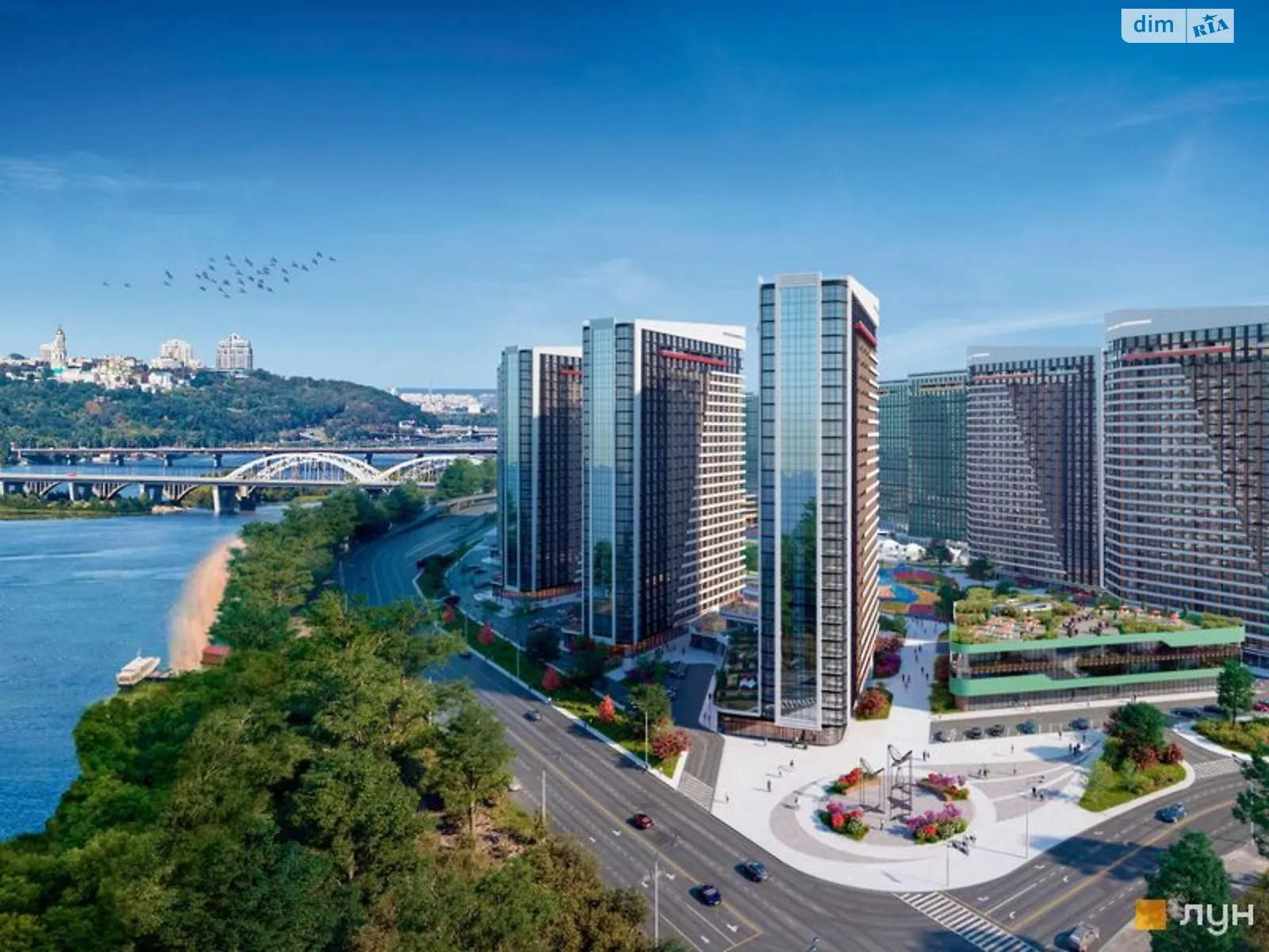 Продается 2-комнатная квартира 76.3 кв. м в Киеве, наб. Днепровская, 15Ж - фото 1