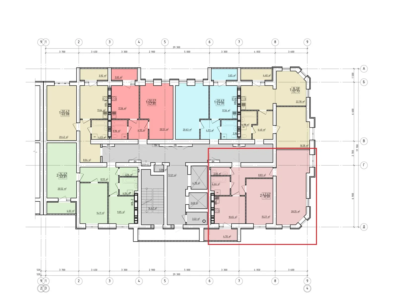 Продается 2-комнатная квартира 71 кв. м в Харькове - фото 2