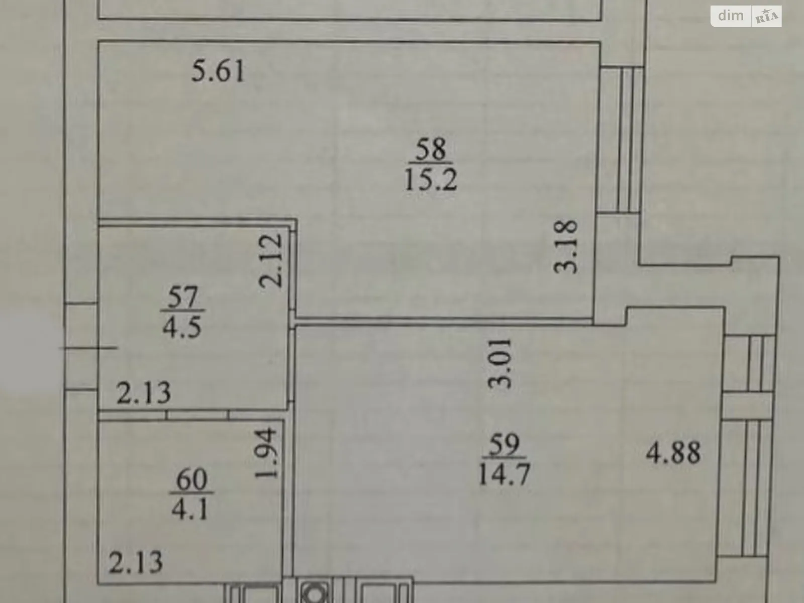 Продається 1-кімнатна квартира 38.5 кв. м у Ірпені, вул. Наталії Околитенко(Ломоносова), 83 - фото 1
