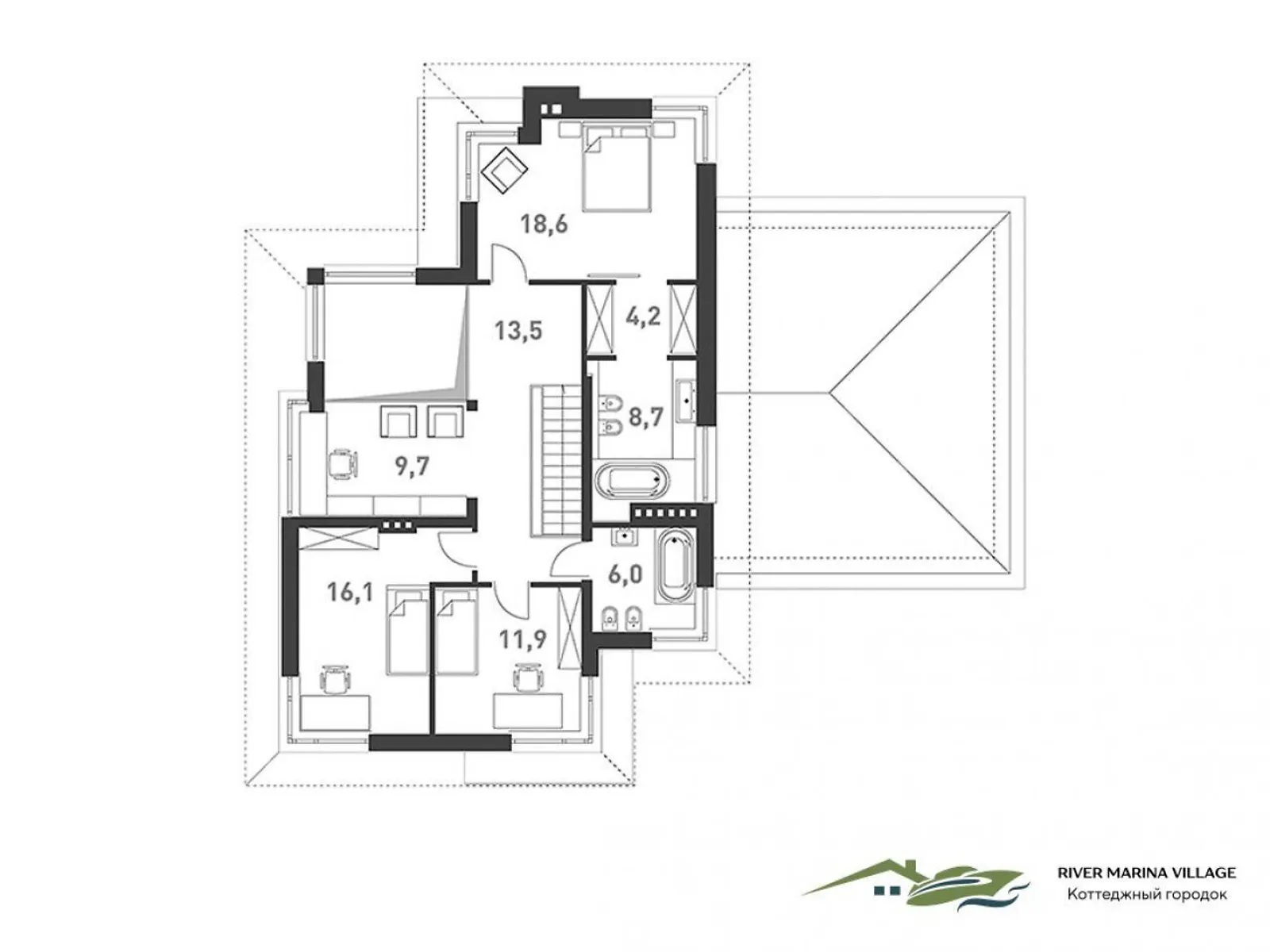 Продається будинок 2 поверховий 226 кв. м з гаражем - фото 3