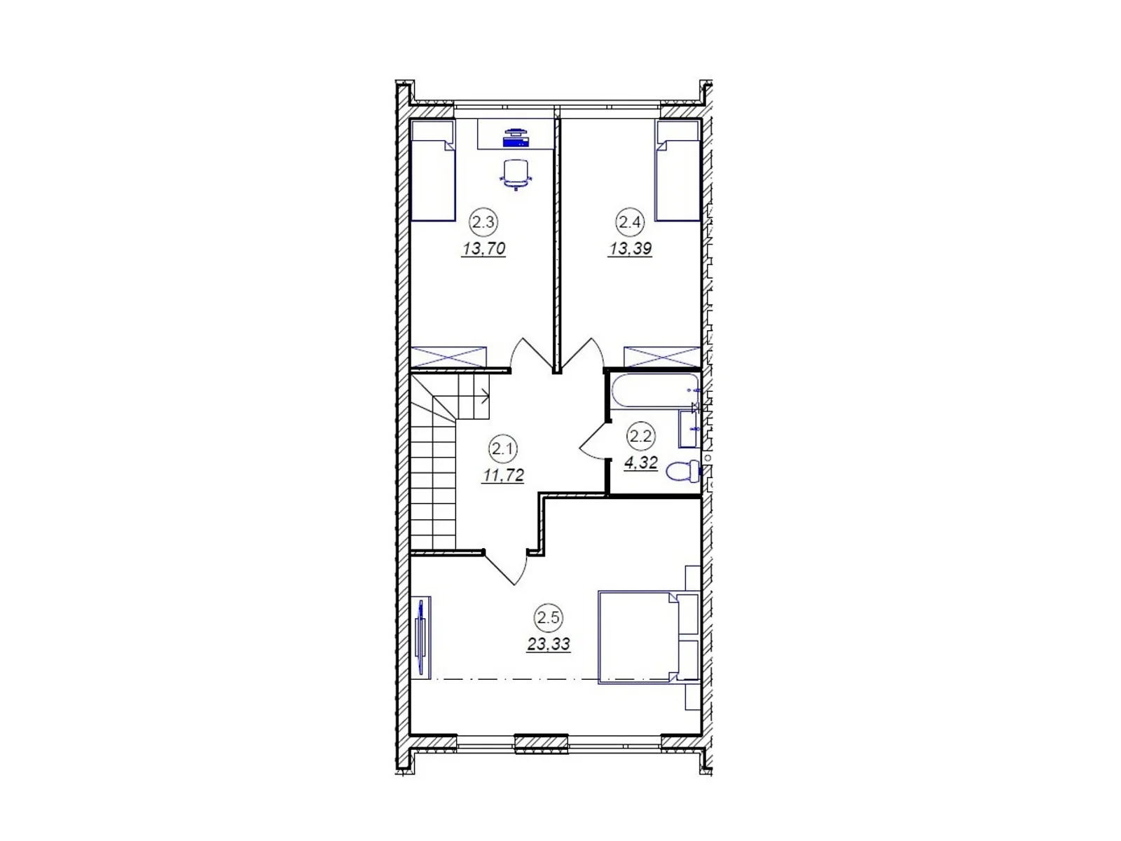 Продается дом на 2 этажа 131 кв. м с мансардой - фото 2