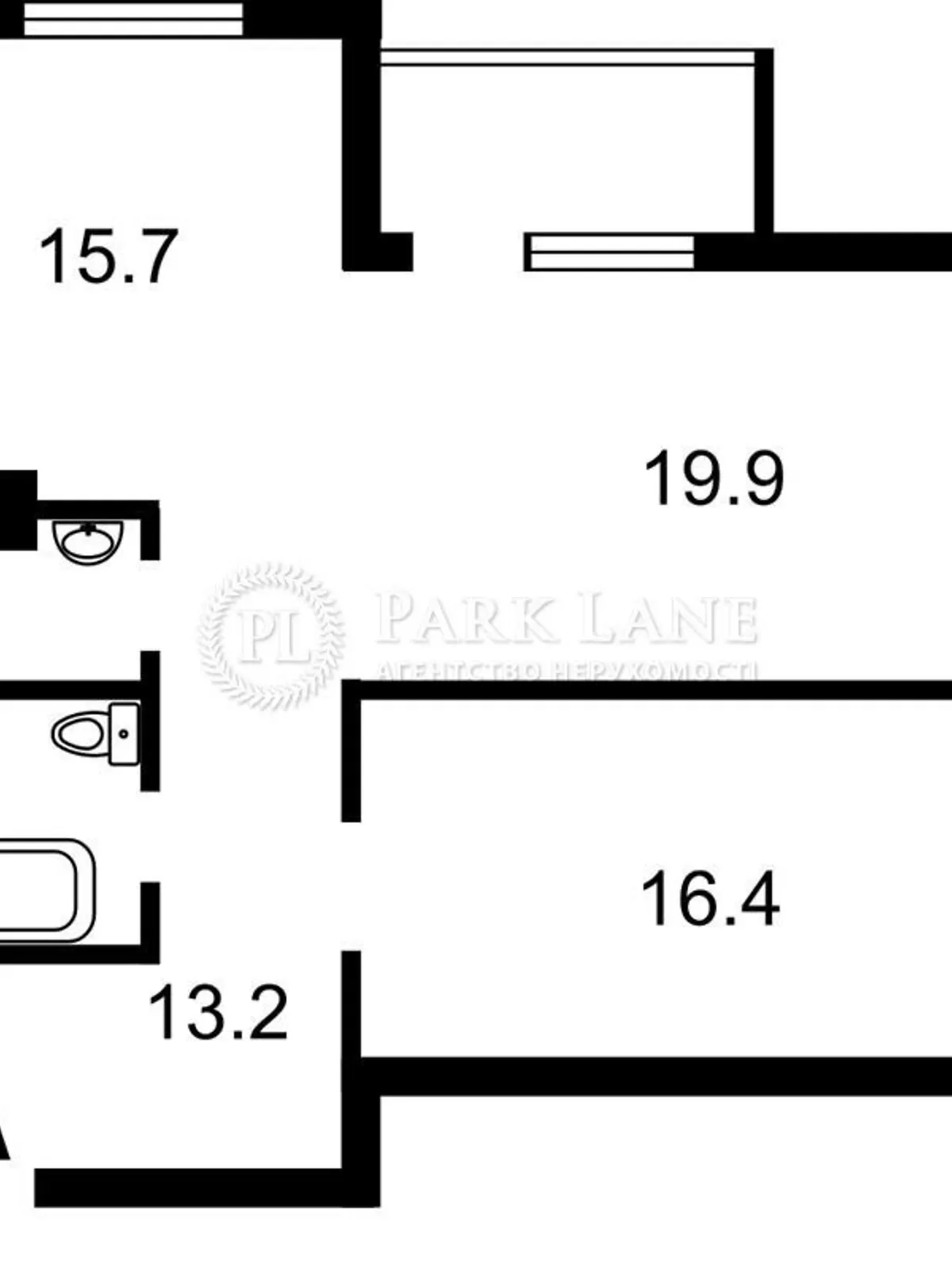 Продается 2-комнатная квартира 77.3 кв. м в Киеве - фото 2