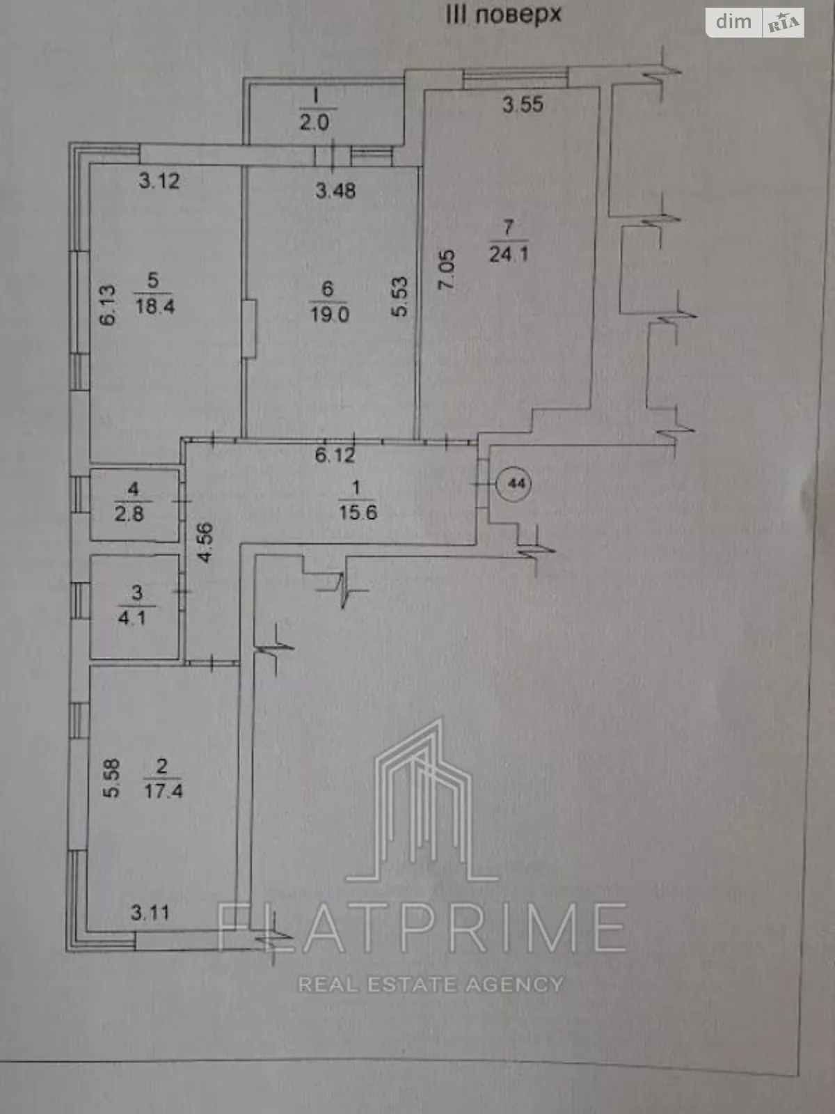 Продается 3-комнатная квартира 103.4 кв. м в  - фото 4